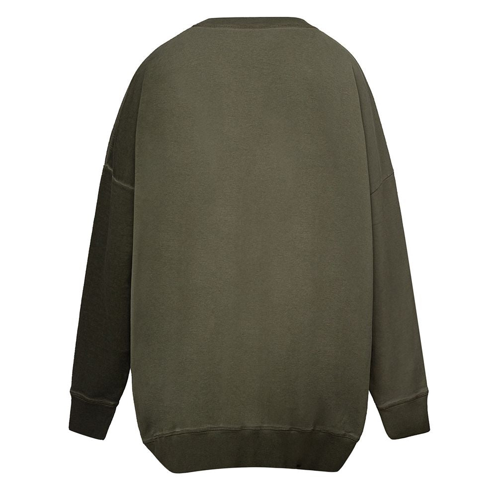 Dsquared² Baumwoll-Sweatshirt in Grün-2