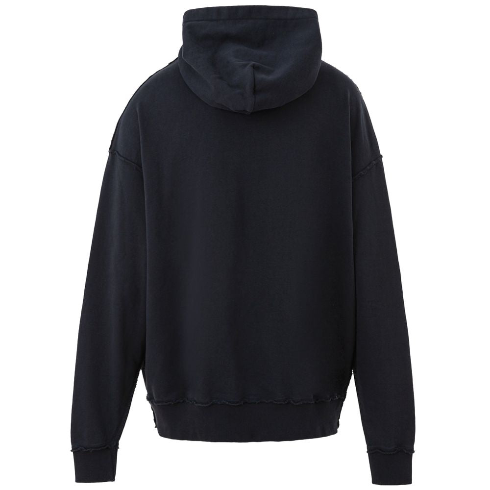 Dolce & Gabbana Blue Cotton Sweatshirt-3