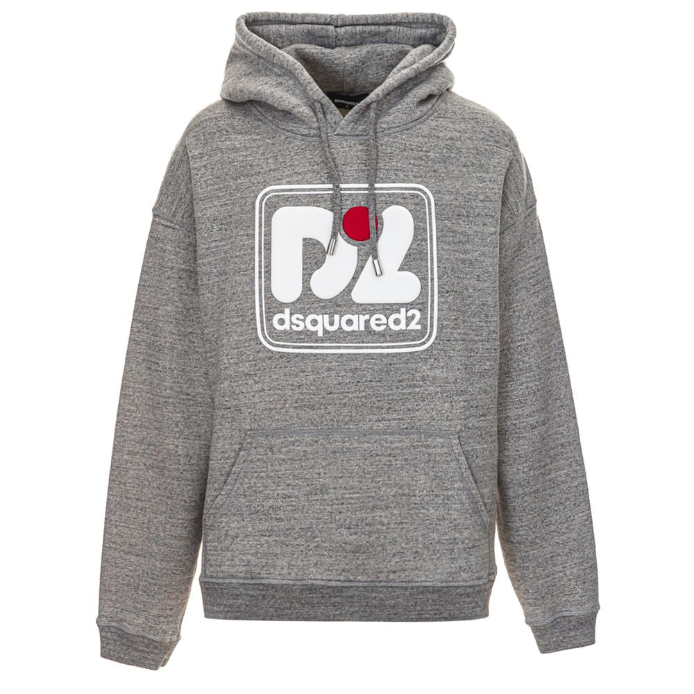 Dsquared² Grey Cotton Sweatshirt-1