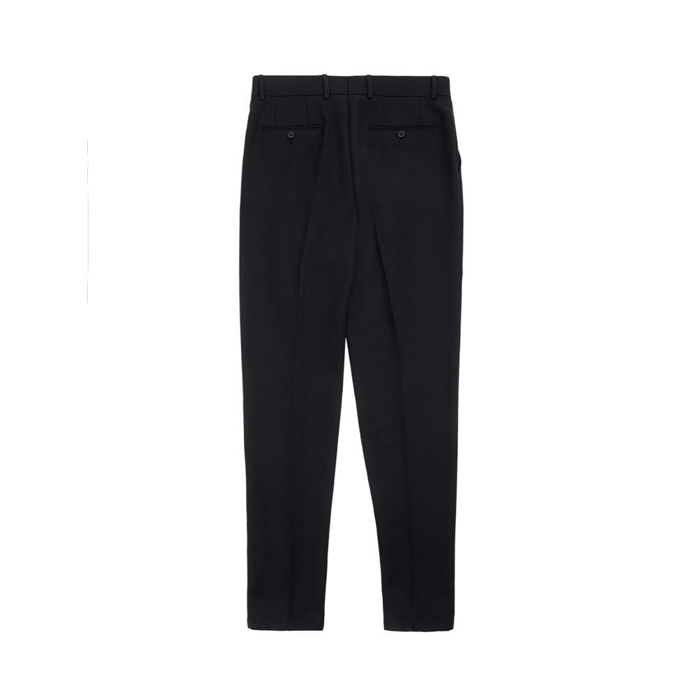 Dolce & Gabbana Elegante schwarze Polyesterhose für Männer-2