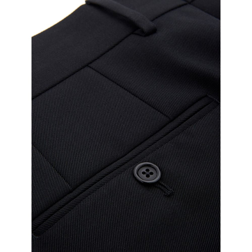 Dolce & Gabbana Elegante schwarze Polyesterhose für Männer-4