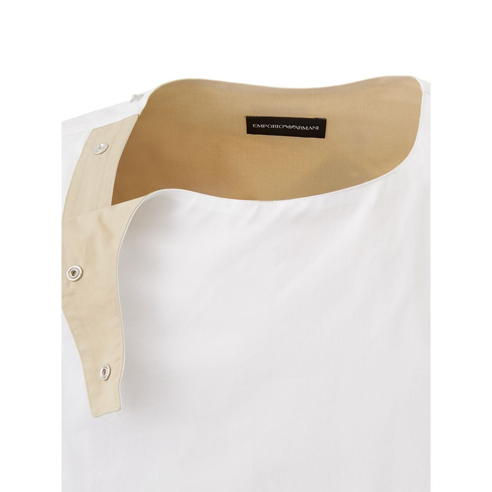 Emporio Armani T-shirt in white cotton-3