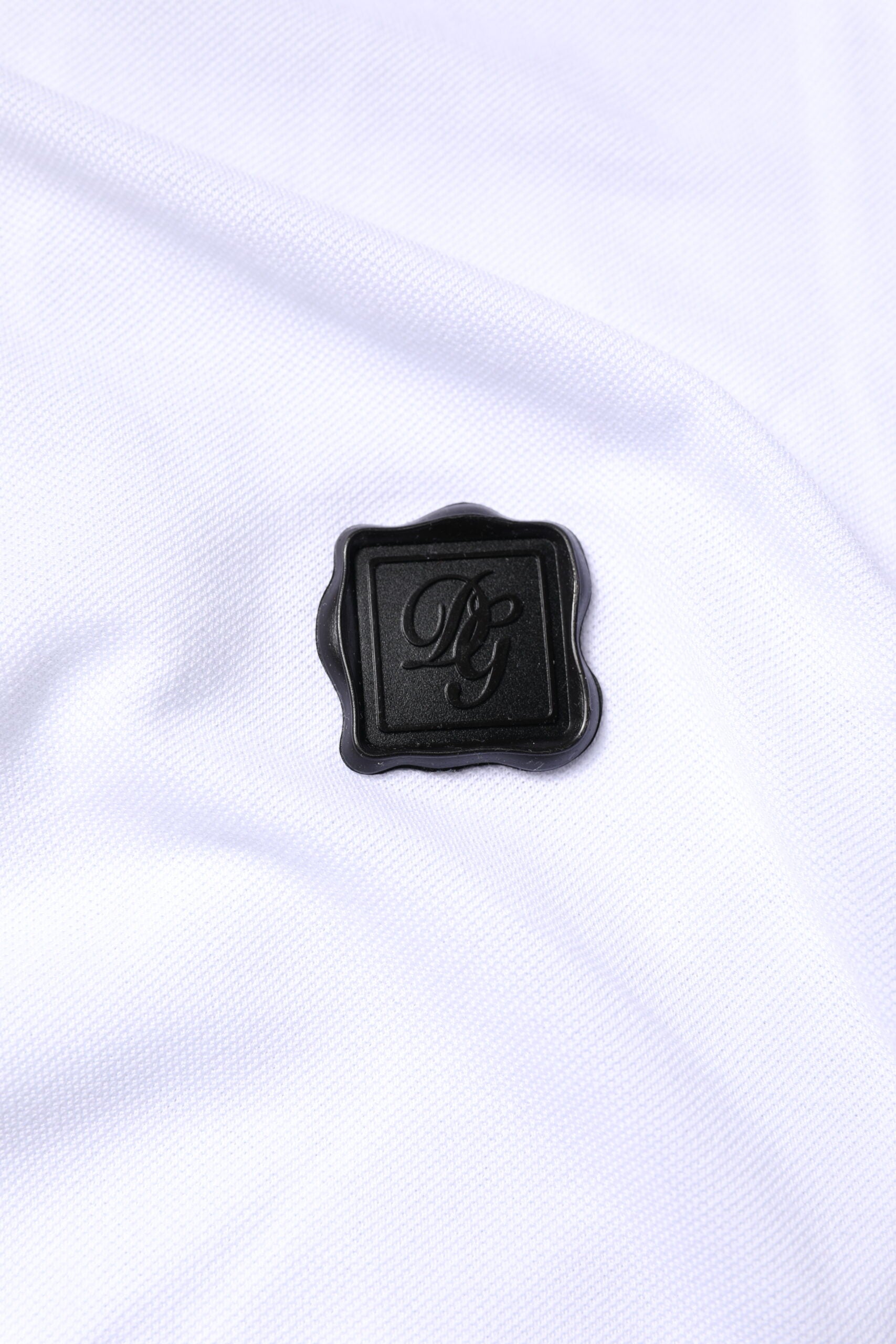 Dolce & Gabbana White Logo Polo T-Shirt in Cotton with Collar-7