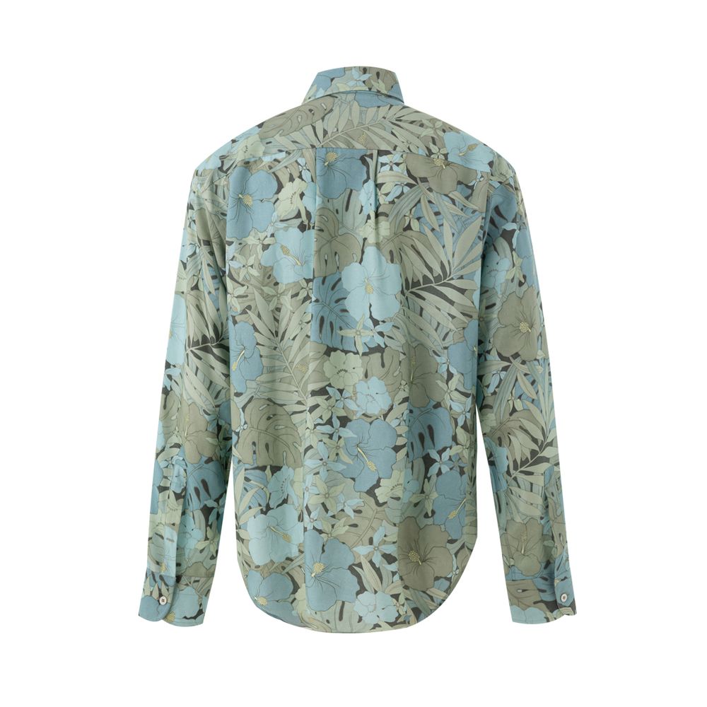 Tom Ford Sky Blue Lyocell Patterned Shirt-2