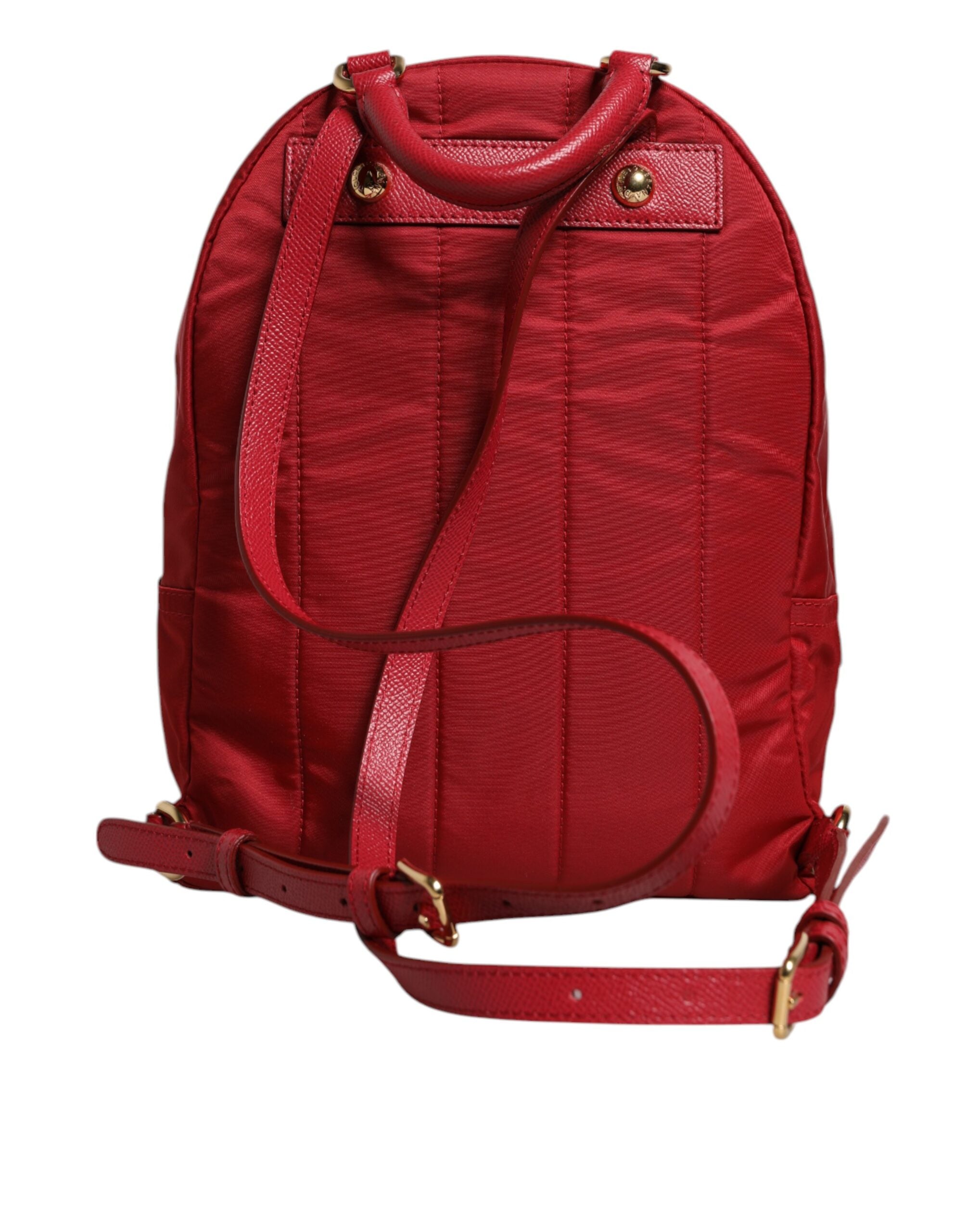 Dolce & Gabbana Rot #DGFAMILY VULCANO Verschönerung Rucksack Tasche-4