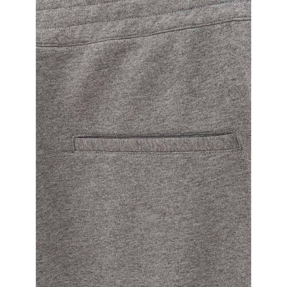 Alexander McQueen chic grey trousers in a cotton blend-5