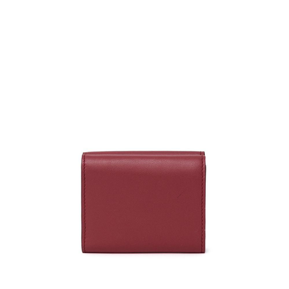 Dolce & Gabbana Brieftasche aus rotem Kalbsleder-2