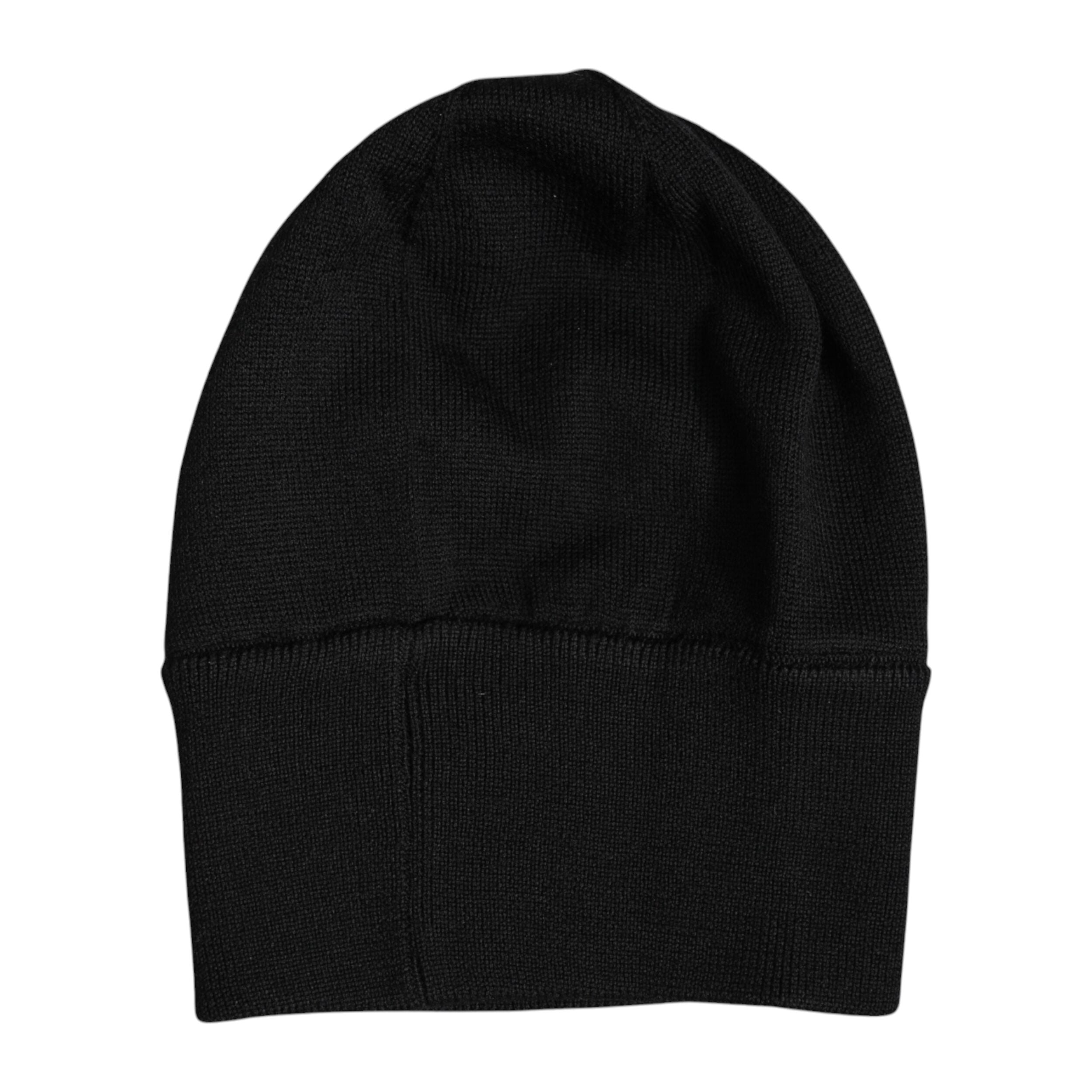 Dolce & Gabbana Schwarz #DGLOVESLONDON Gestrickte Beanie-Mütze-4