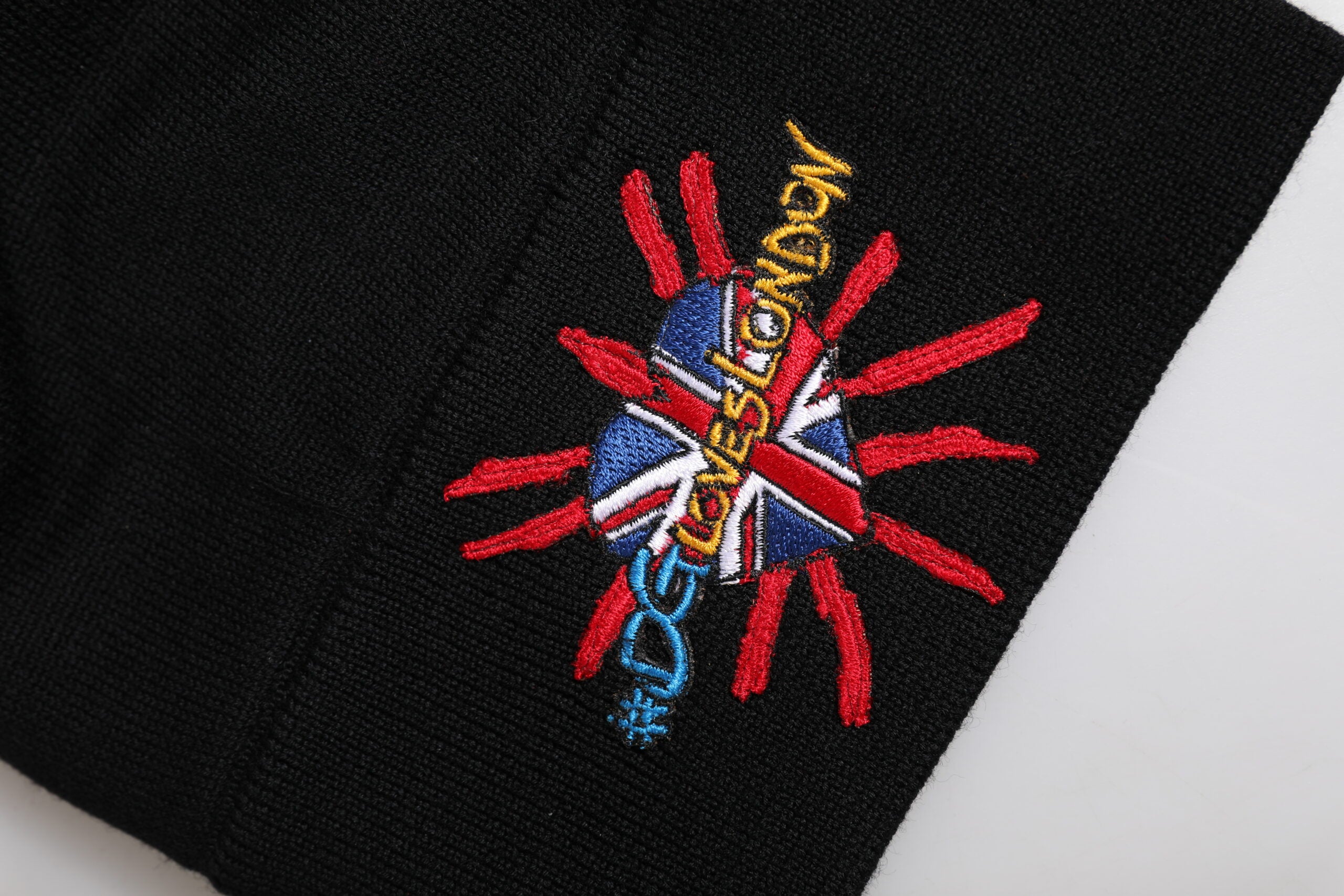 Dolce & Gabbana Schwarz #DGLOVESLONDON Gestrickte Beanie-Mütze-5