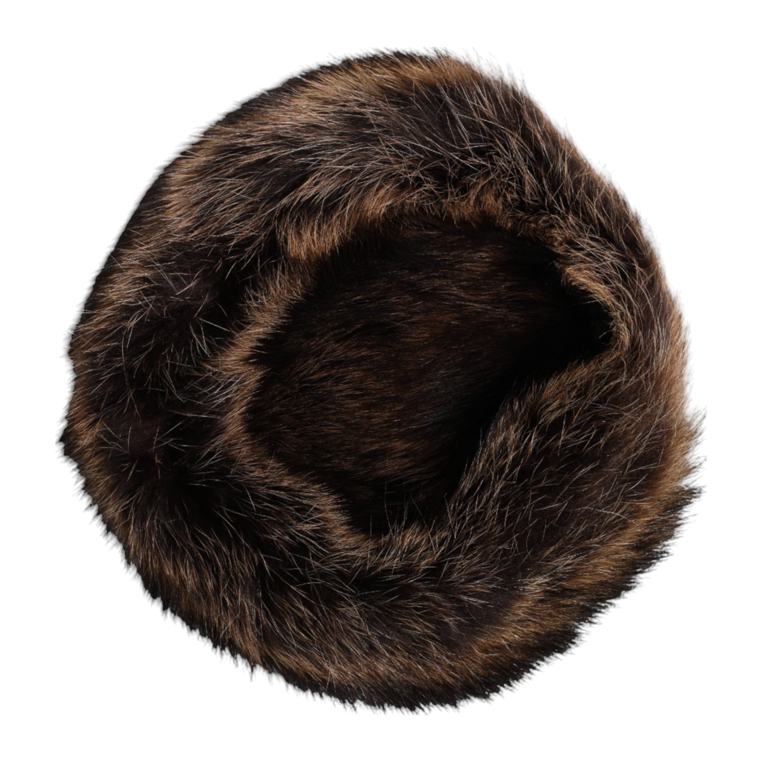 Sombrero de pescador de piel marrón para mujer de Dolce & Gabbana-5