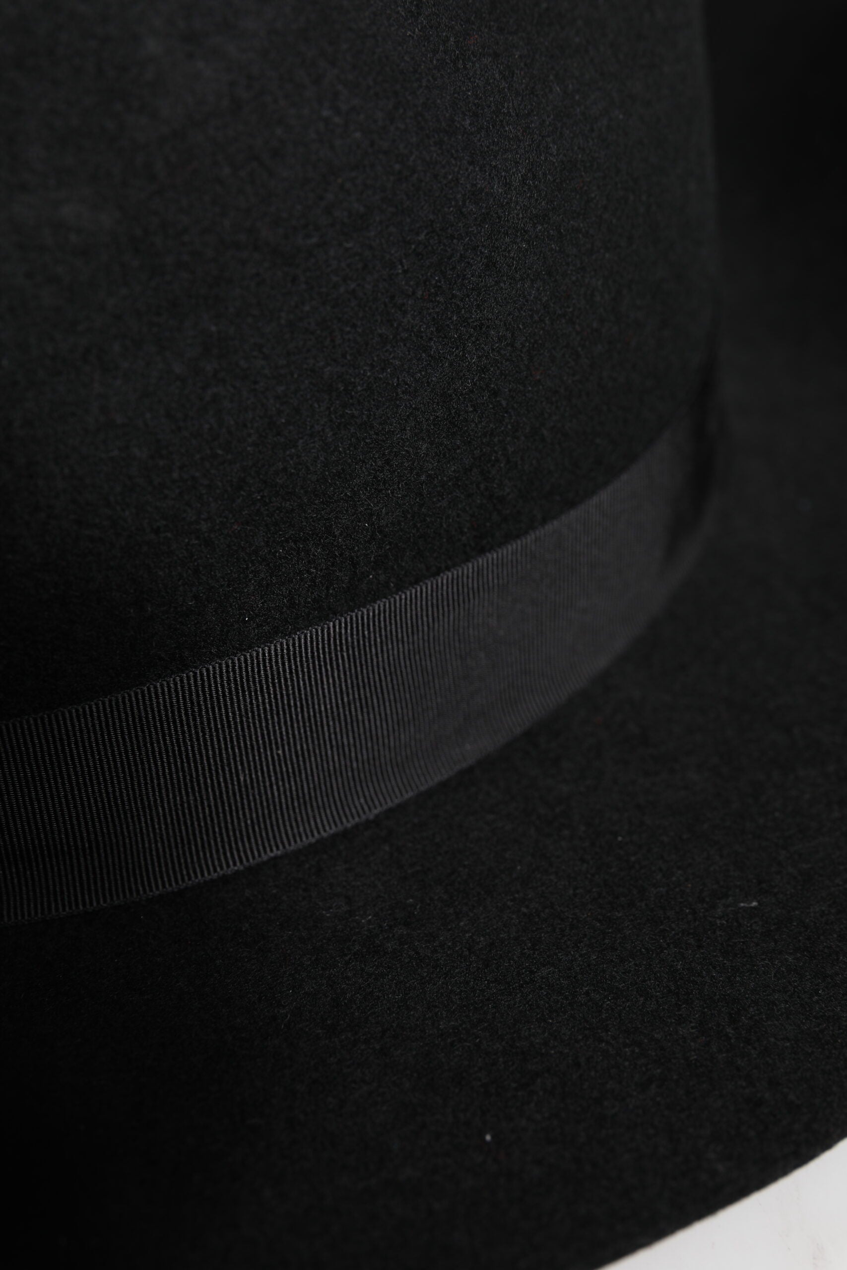 Sombrero fedora trilby negro de ala ancha de Dolce & Gabbana-5