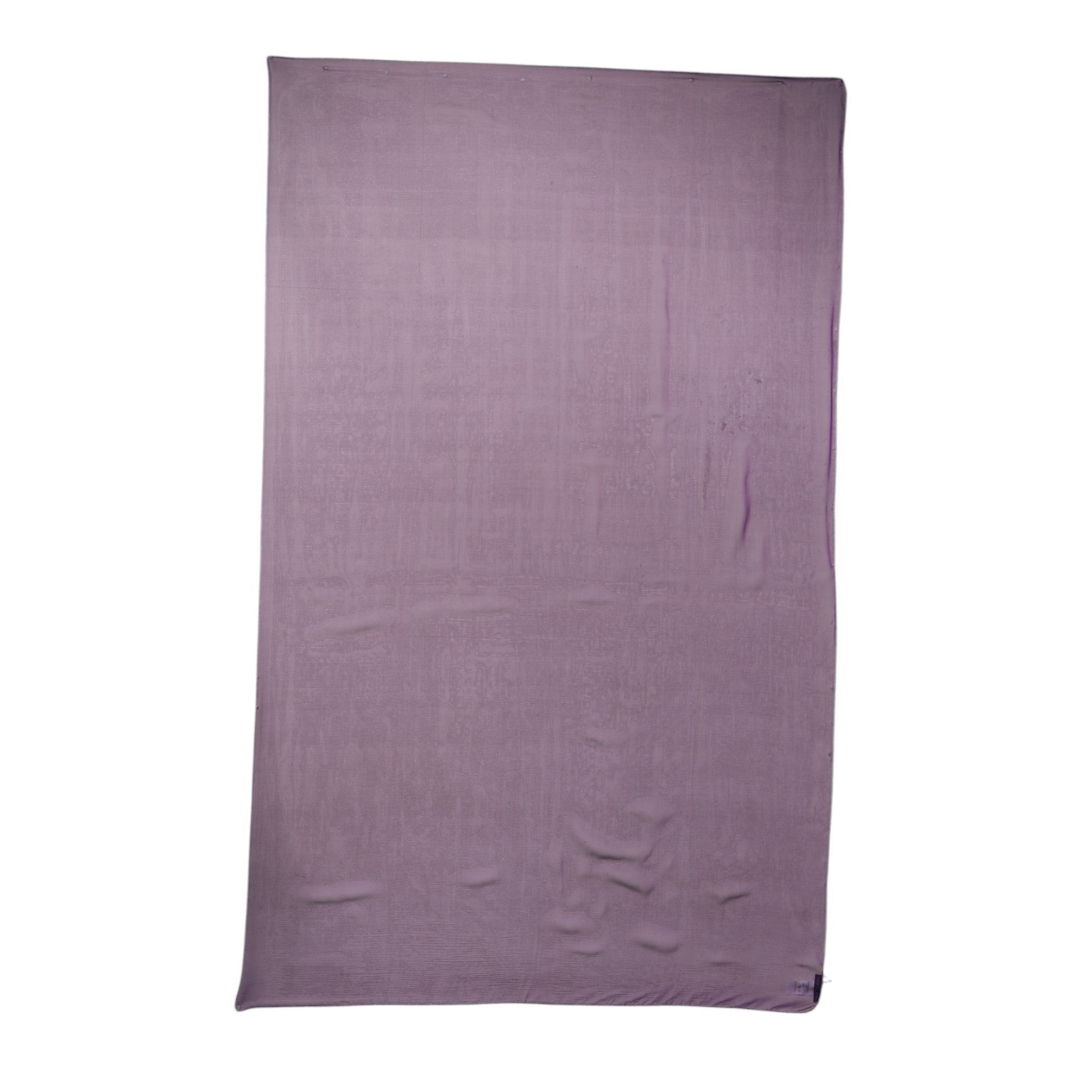 Pañuelo rectangular de seda morado de Dolce & Gabbana-3