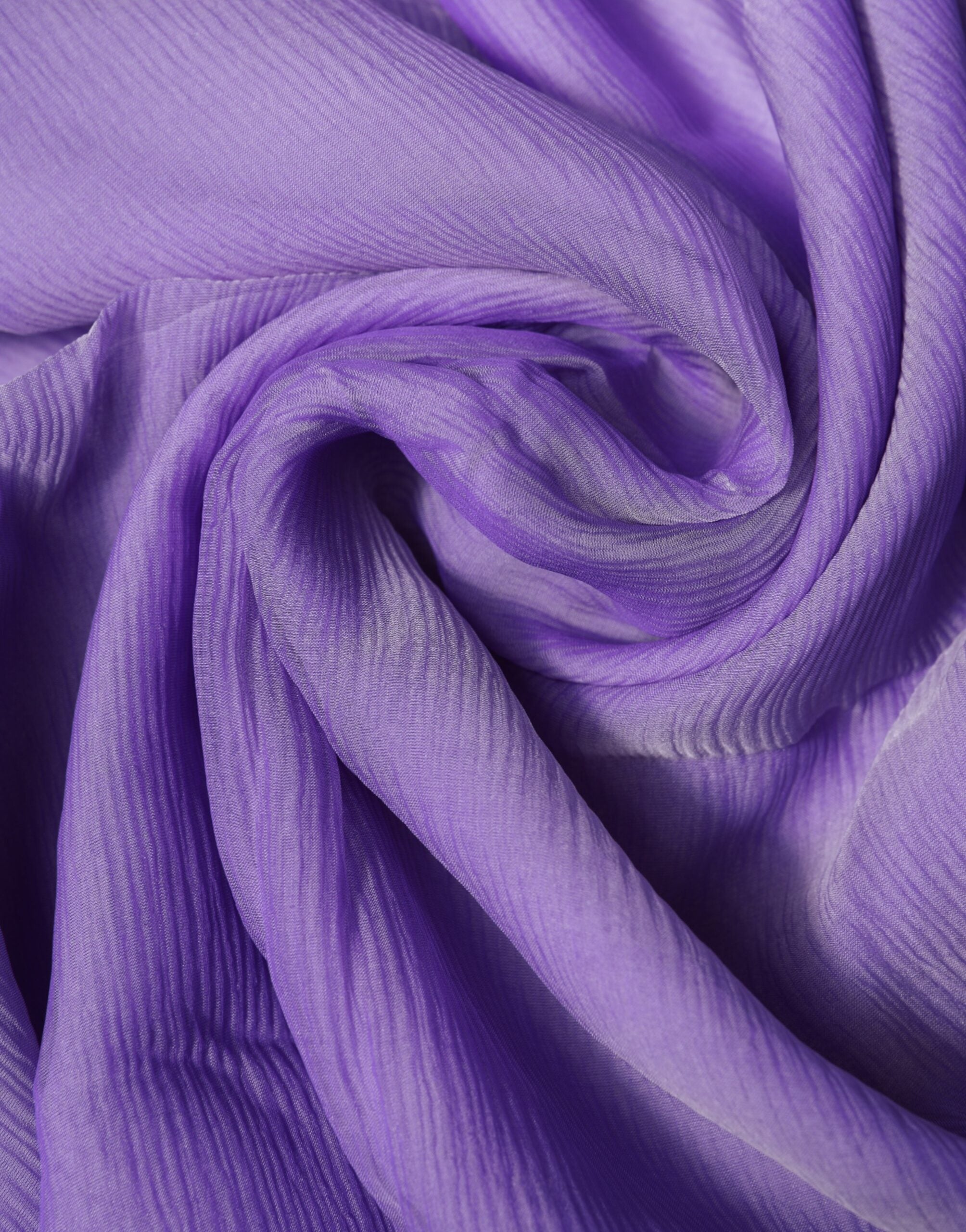 Pañuelo rectangular de seda morado de Dolce & Gabbana-4