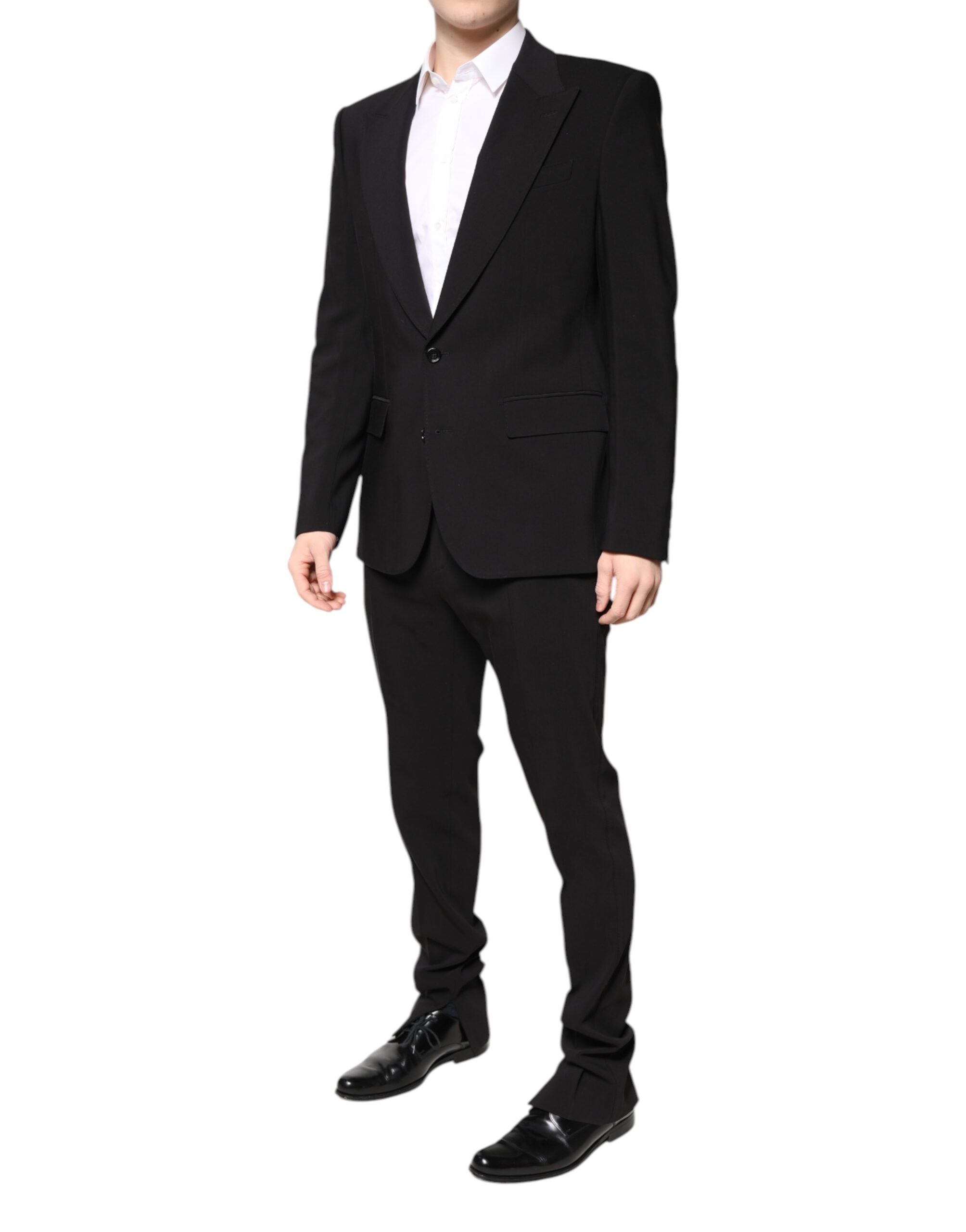Dolce & Gabbana Multicolor Polyester Jacquard 2 Stück Anzug-3
