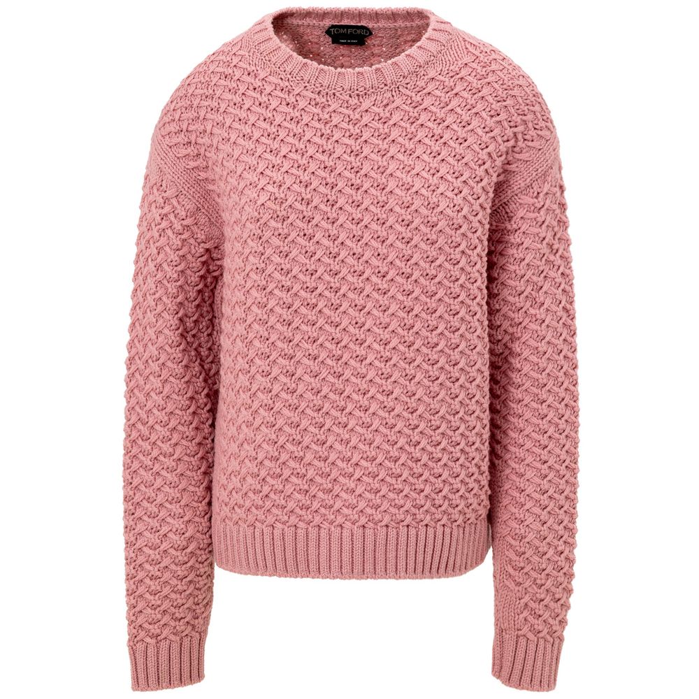 Tom Ford Pink Wool Sweatshirt-1