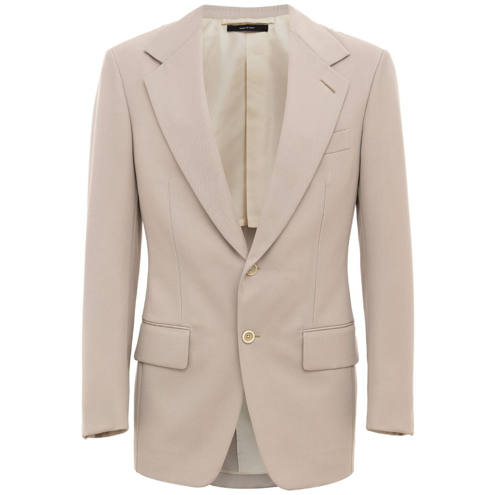 Tom Ford beige wool blazer-1