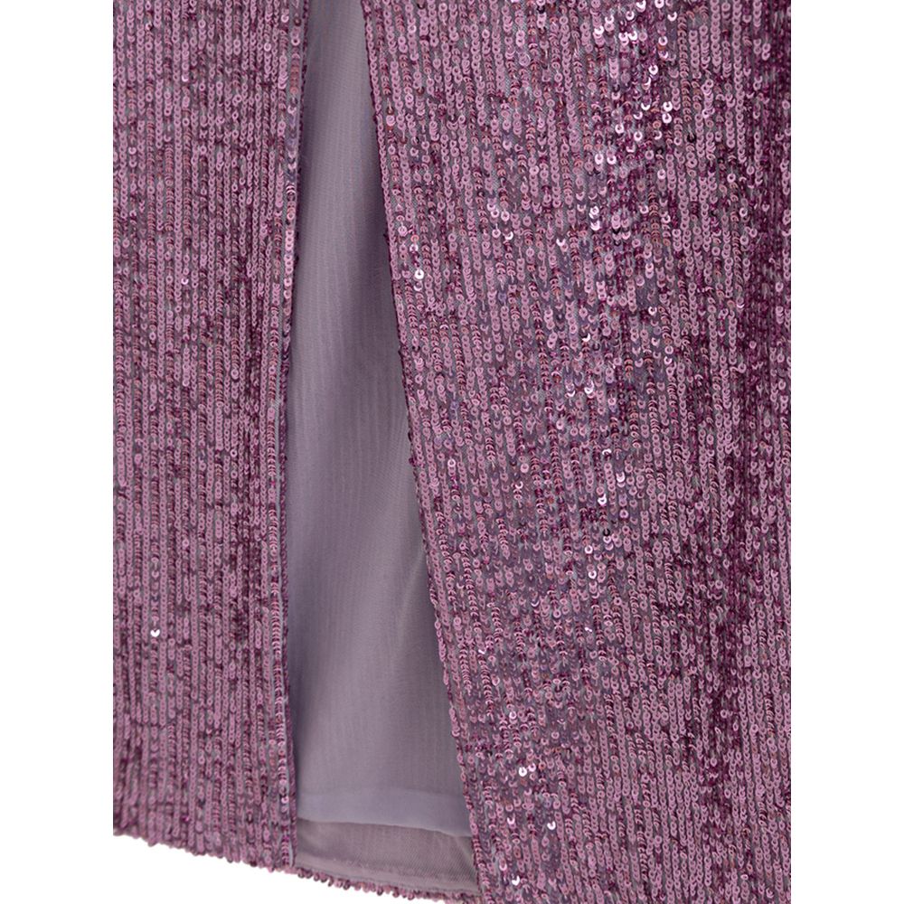 Tom Ford long skirt in pink polyester-3
