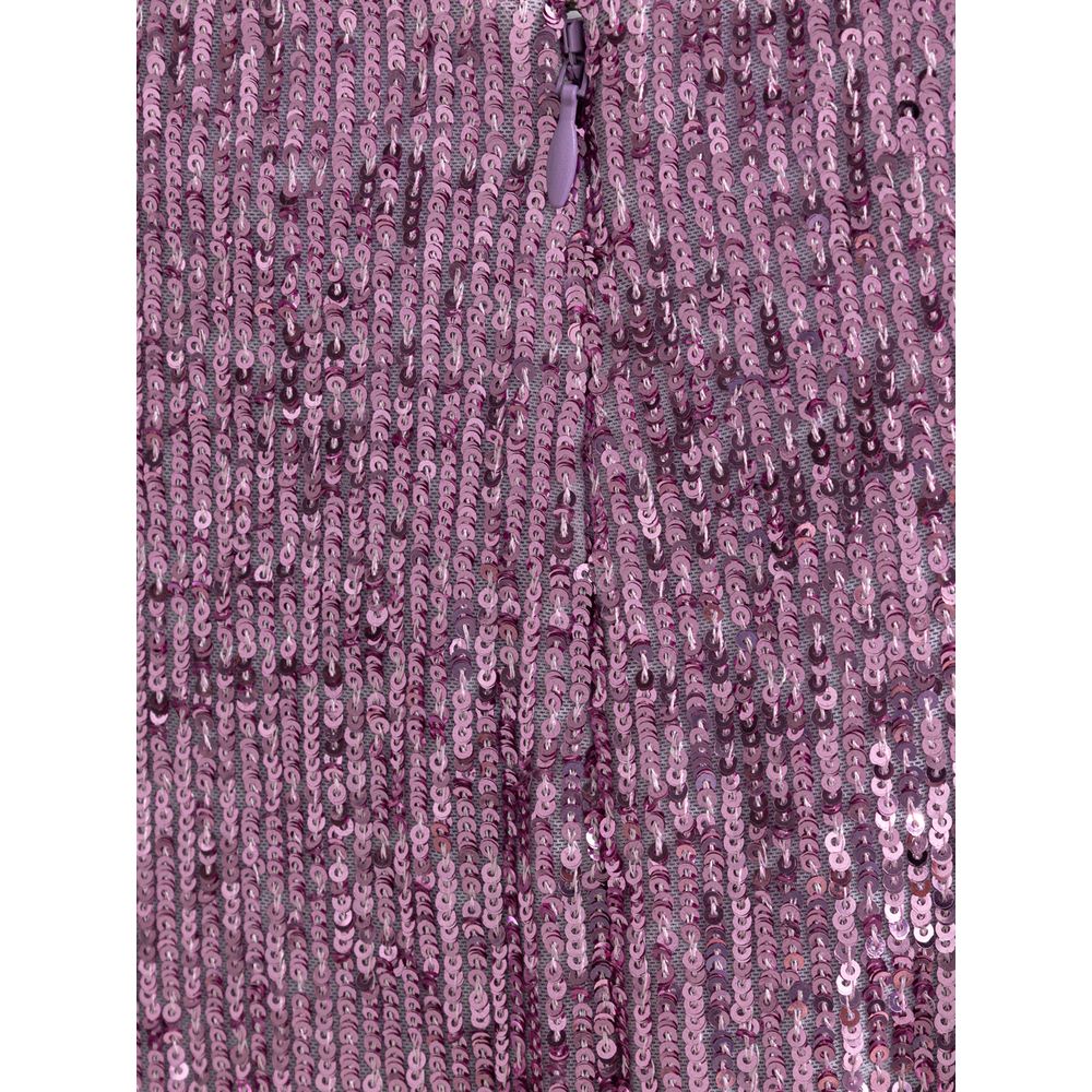 Tom Ford long skirt in pink polyester-4