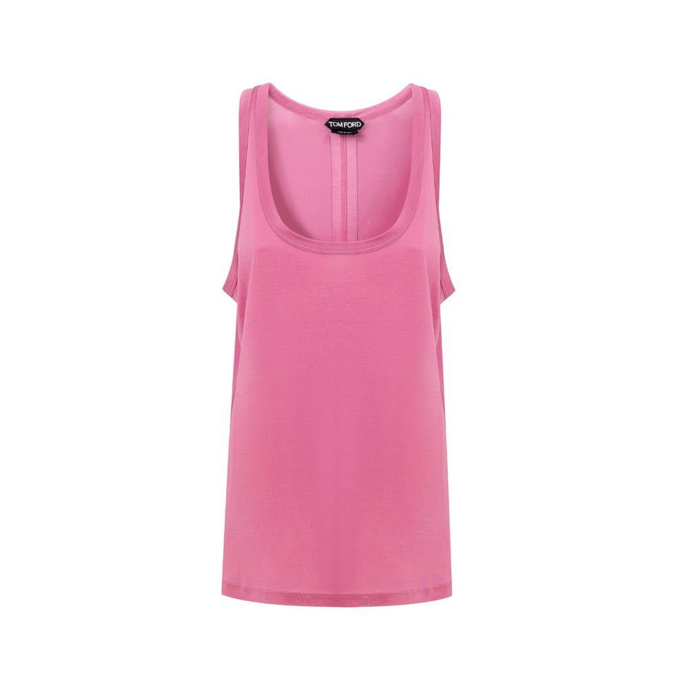 Tom Ford Pink Silk Top-1