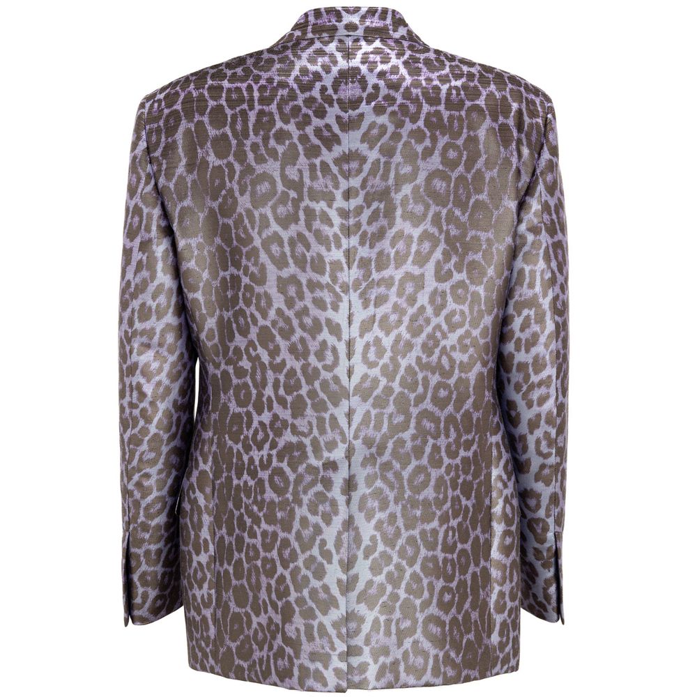 Tom Ford Purple Viscose Blazer-2
