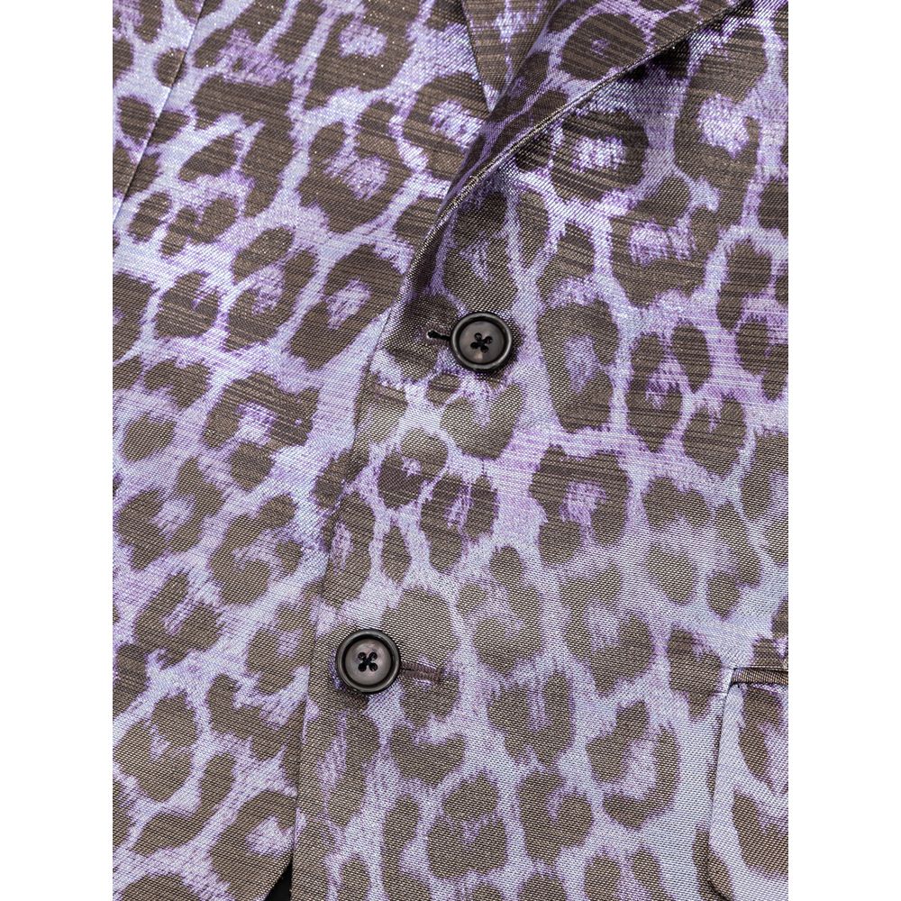 Tom Ford Purple Viscose Blazer-4