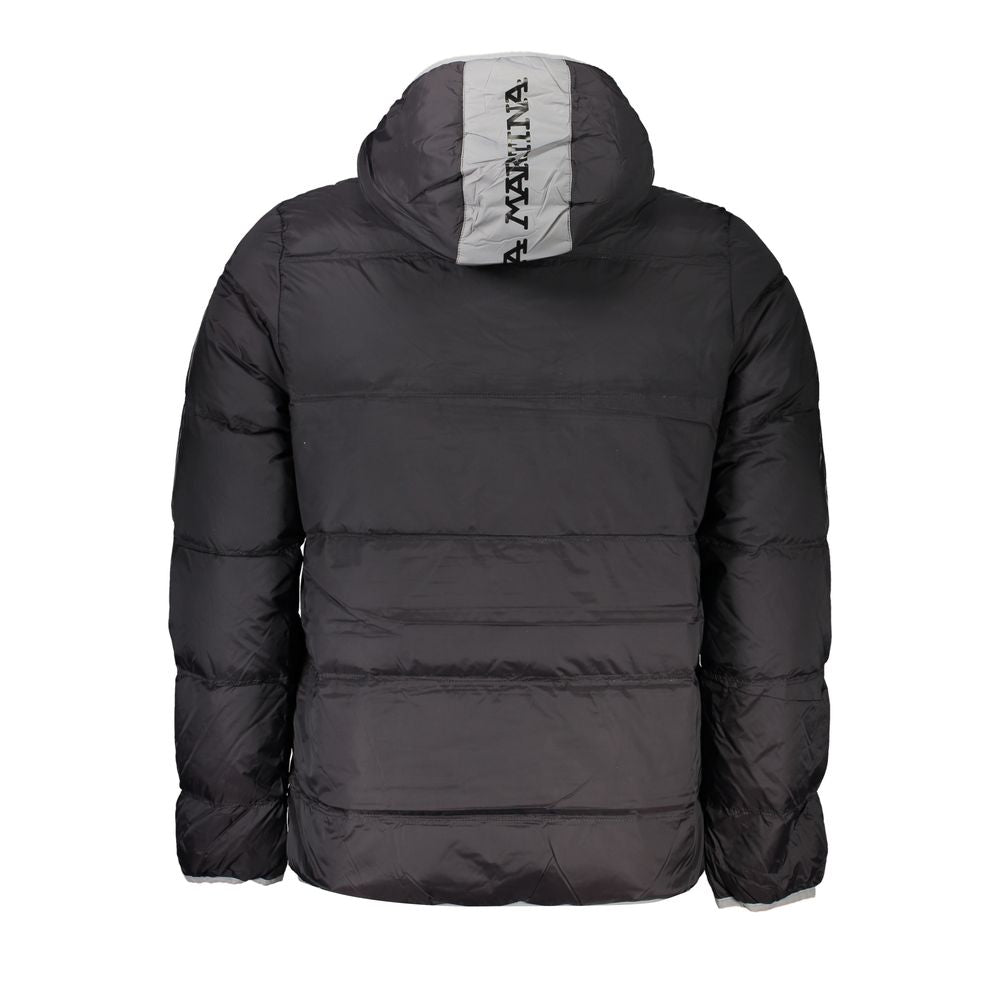 La Martina Black Polyamide Men's Jacket-2