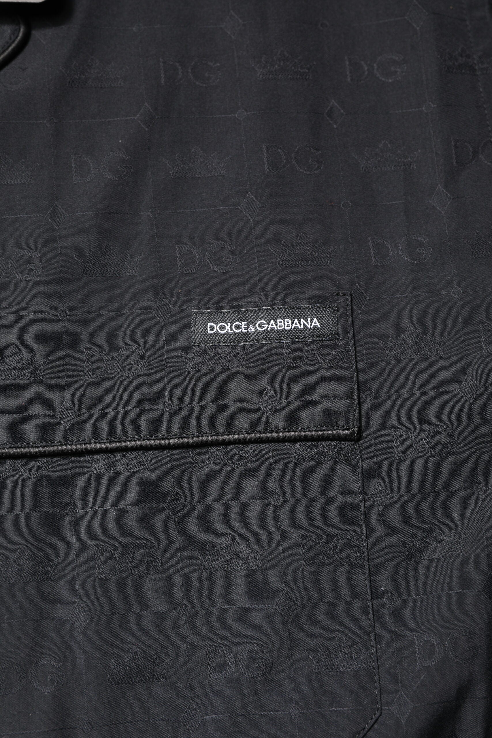 Dolce & Gabbana Black Cotton Pyjamas for Men Sleepwear-6