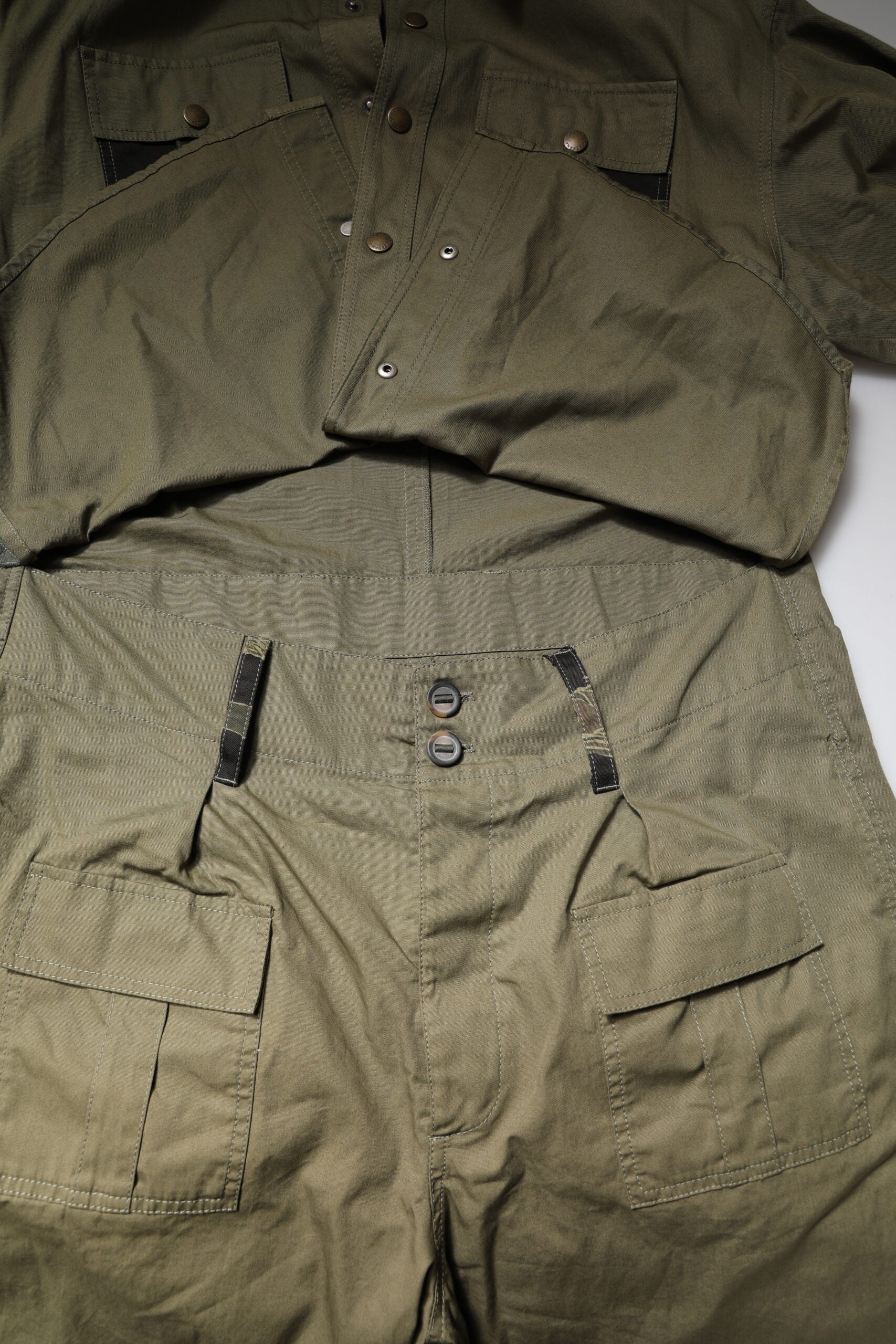 Dolce & Gabbana Brown Cotton Stretch Shirt and Trousers Leisure Set-7