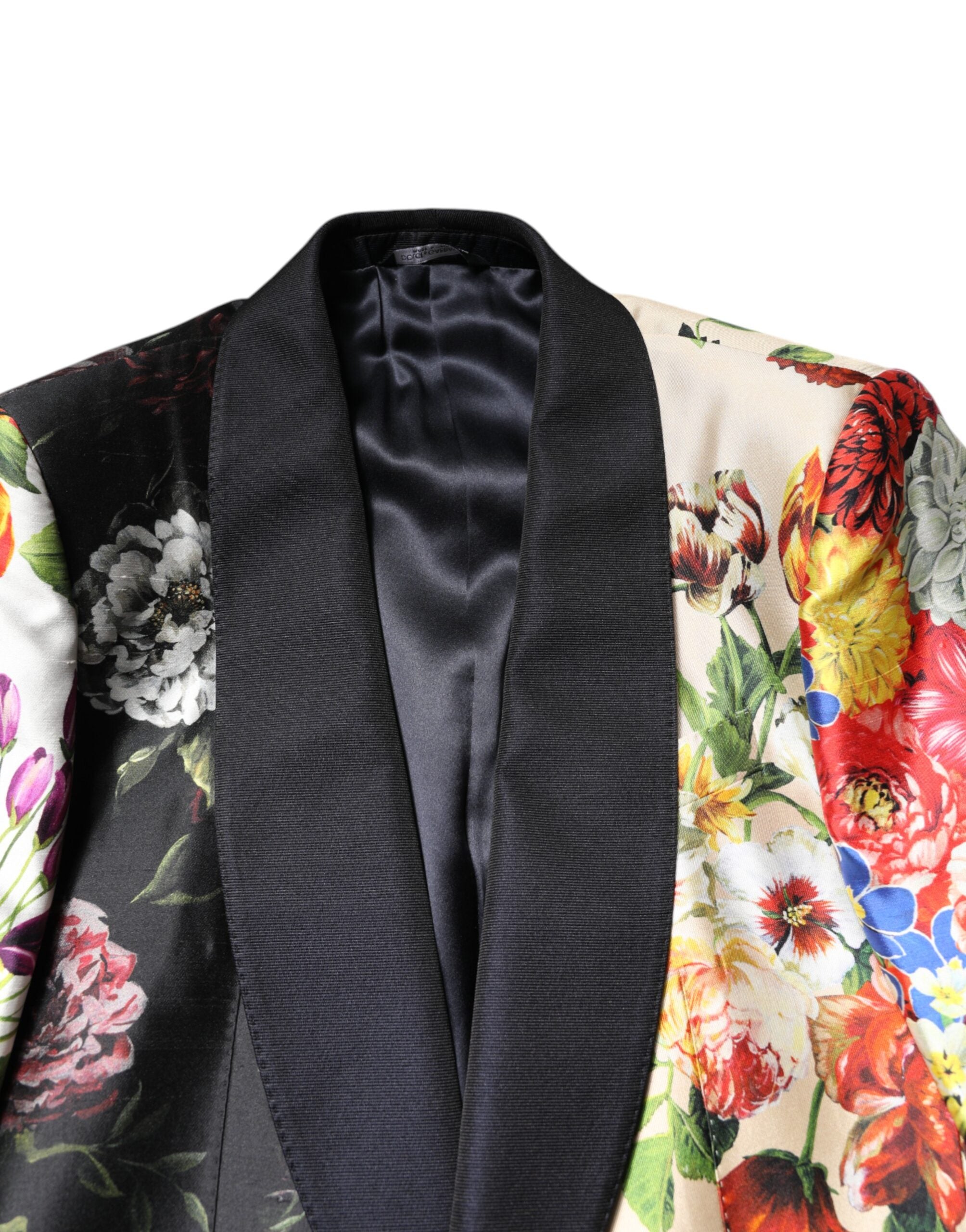 Dolce & Gabbana Multicolor Floral SICILIA Silk 3-Piece Suit-8