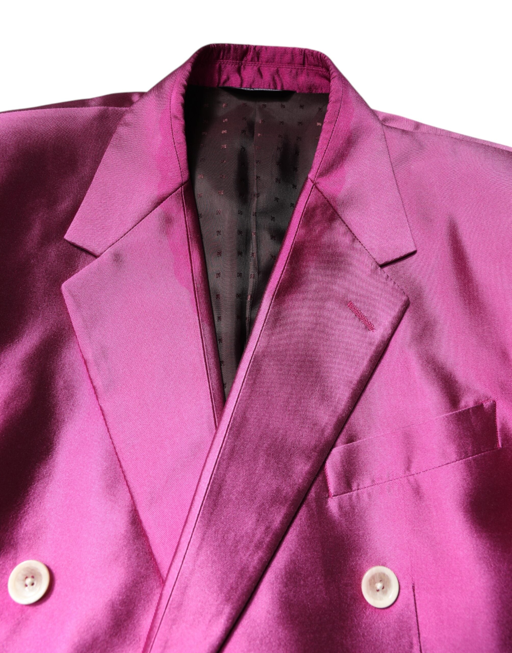 Dolce & Gabbana Rosa SICILIA Zweireihiger 3-teiliger Anzug-8