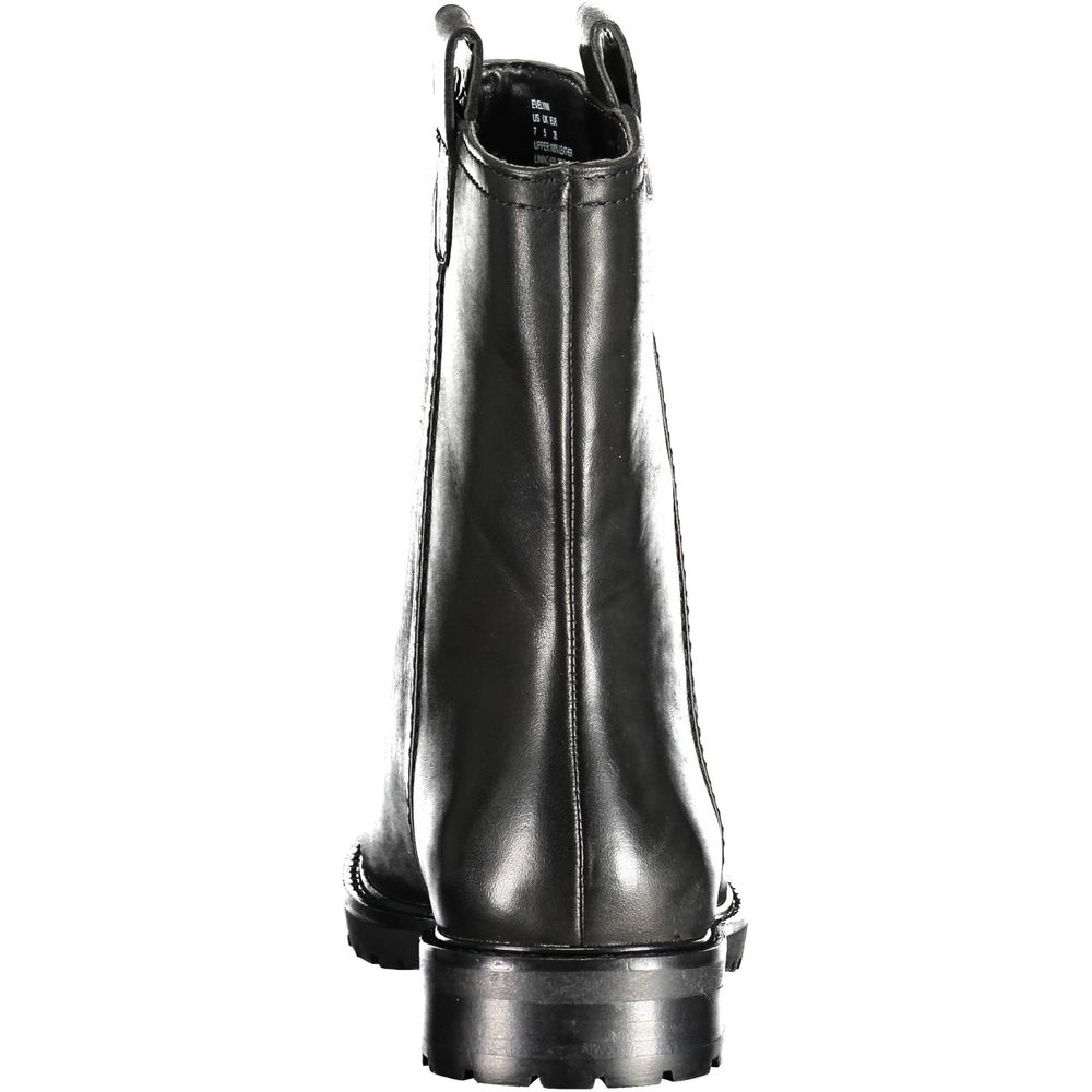 Ralph Lauren Black Polyester Ankle Boots-2