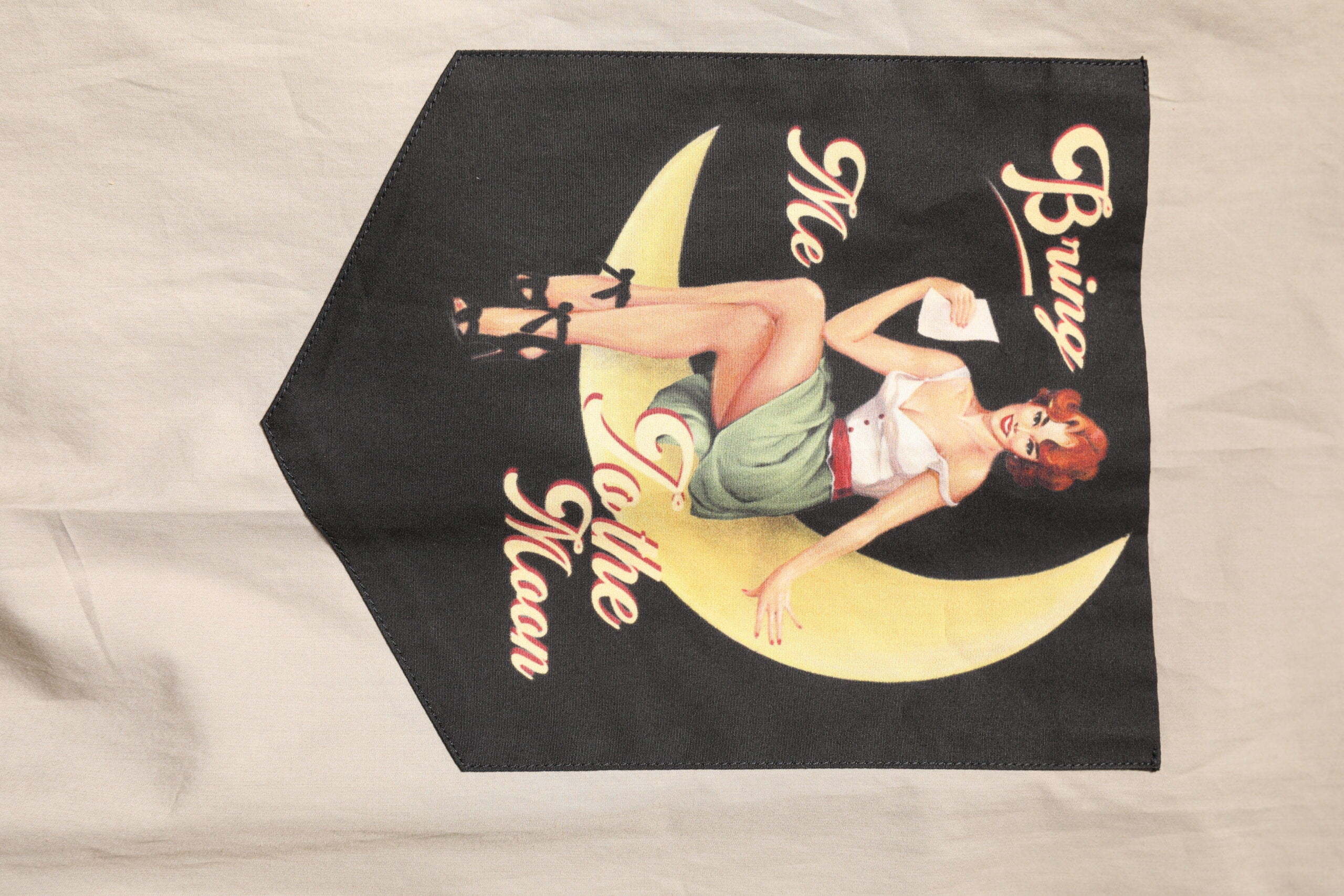 Dolce & Gabbana Beige Pin Up Print MARTINI Herren Freizeithemd-6