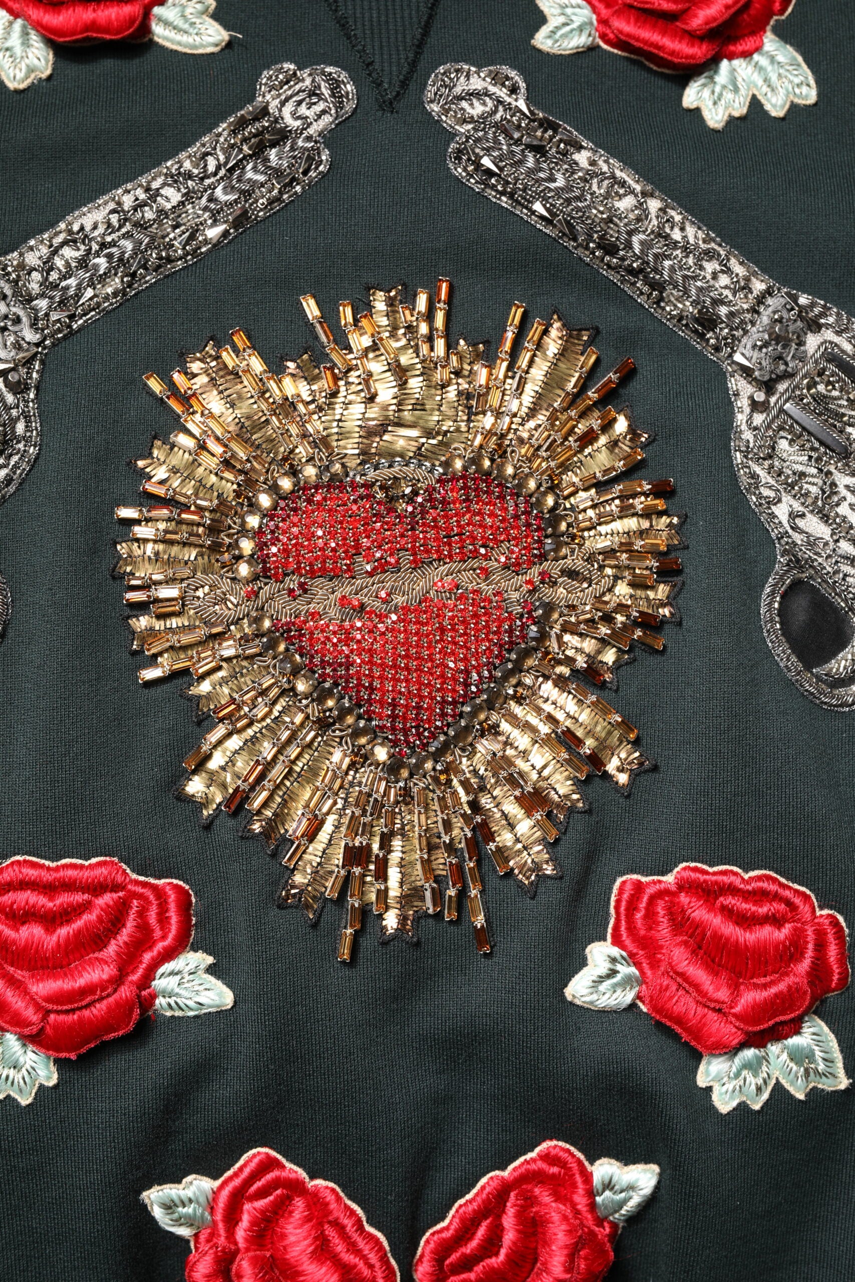 Dolce & Gabbana black sweater with sequin embellishment-6
