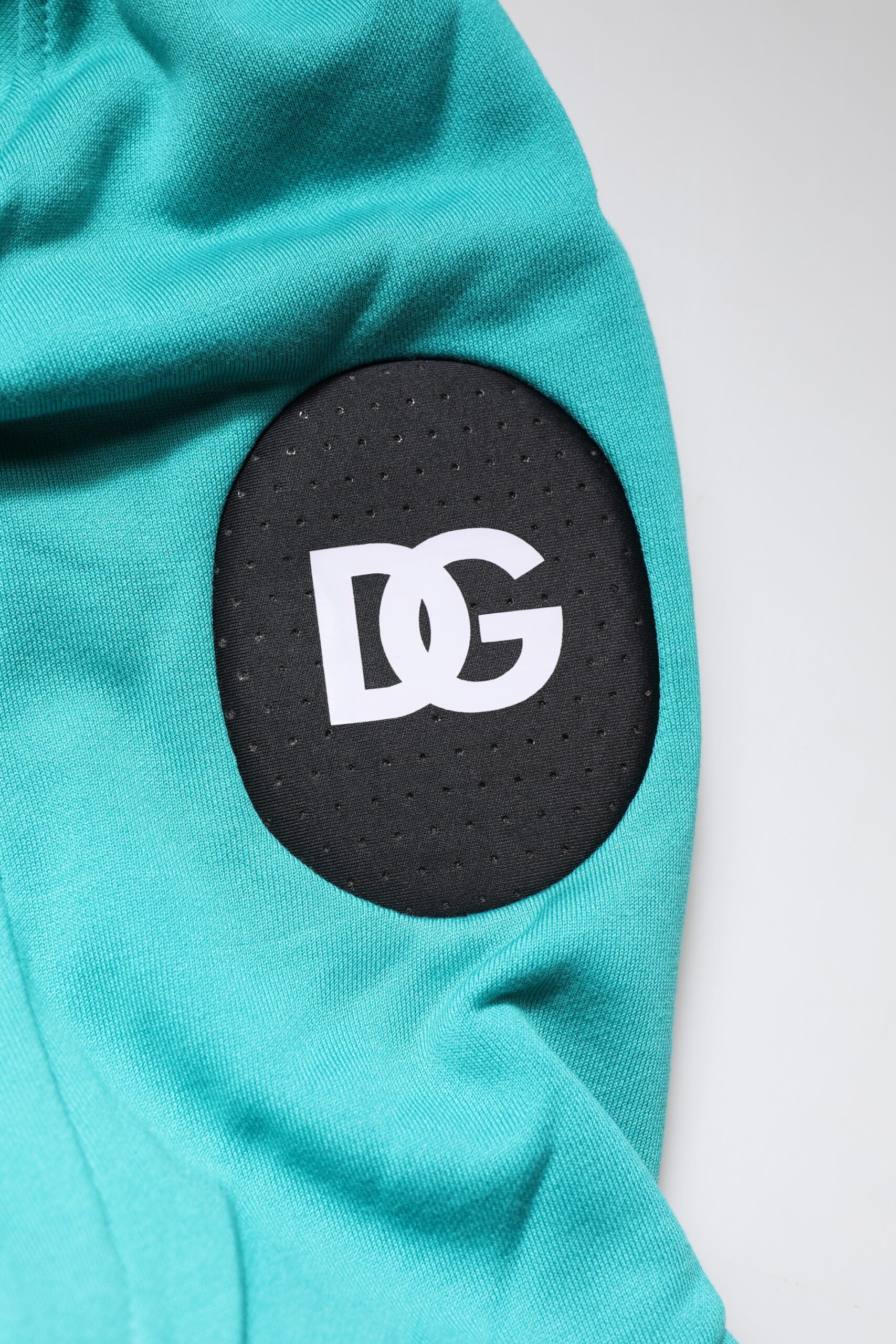 Dolce & Gabbana Grün Baumwolle mit Kapuze Männer Sportswear Weste Pullover-6
