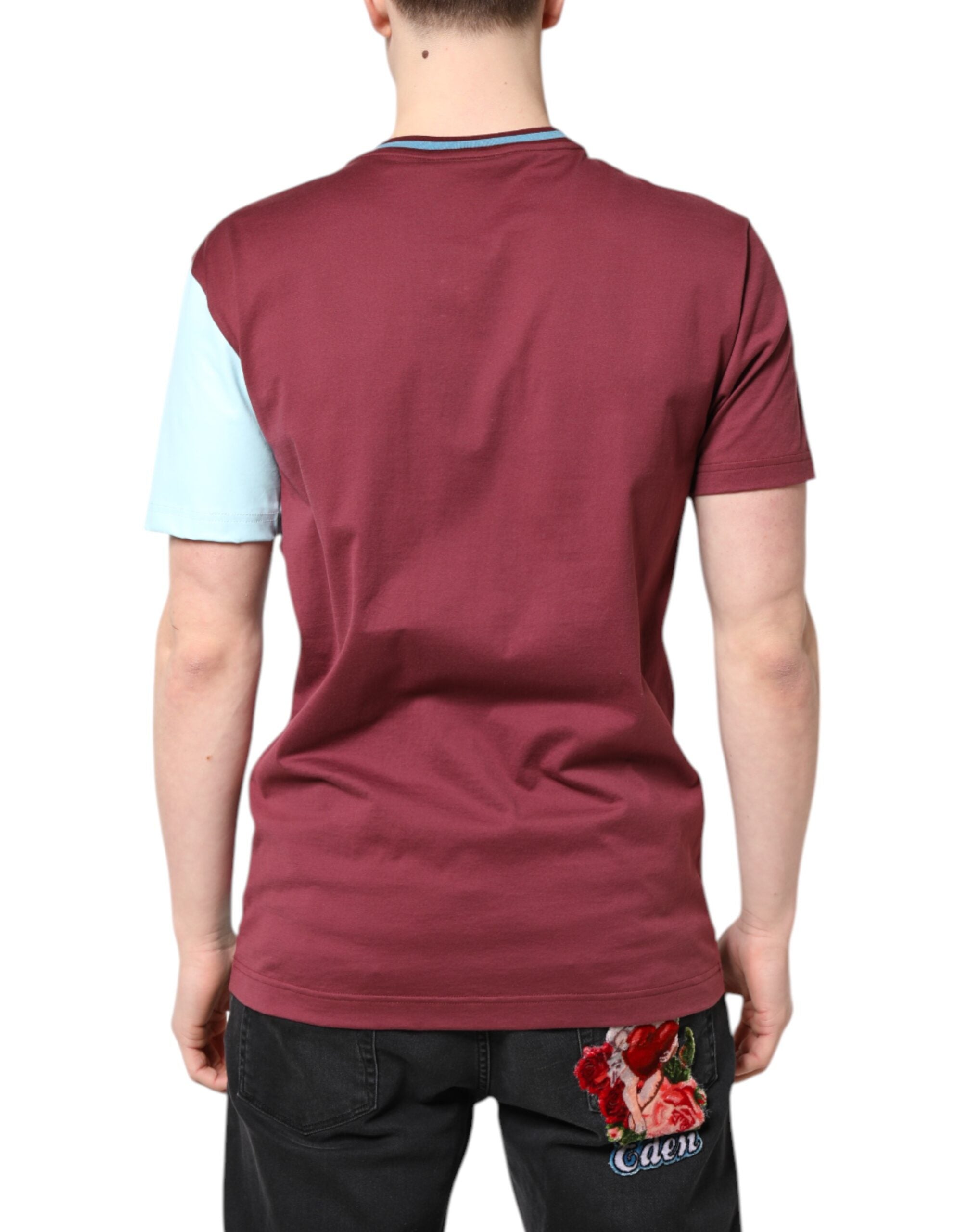 Dolce & Gabbana multi-colored printed logo short-sleeved T-shirt-4
