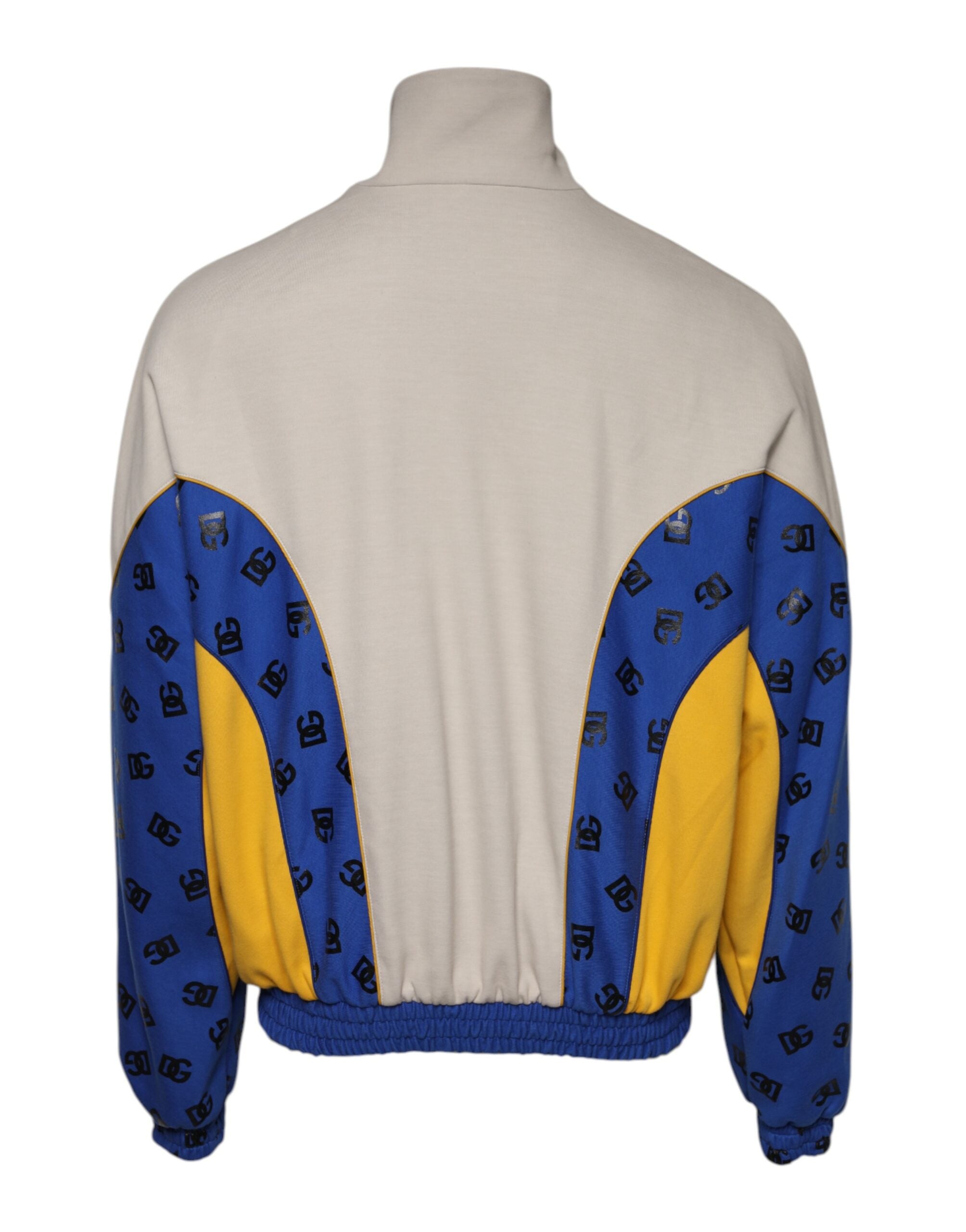 Dolce & Gabbana Multicolor Polyester Bomber Jacket with Full Zip-3