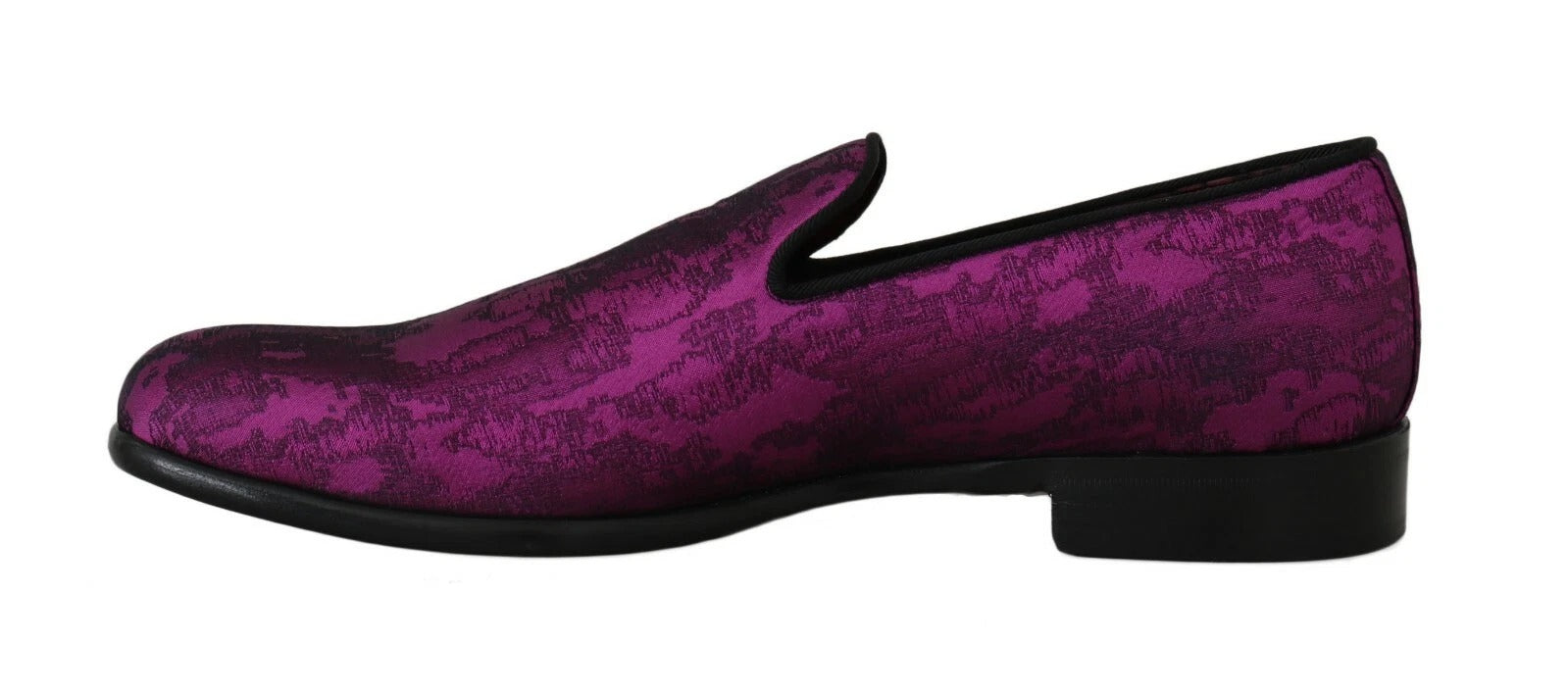 Mocasines de vestir con jacquard lila de Dolce & Gabbana-7