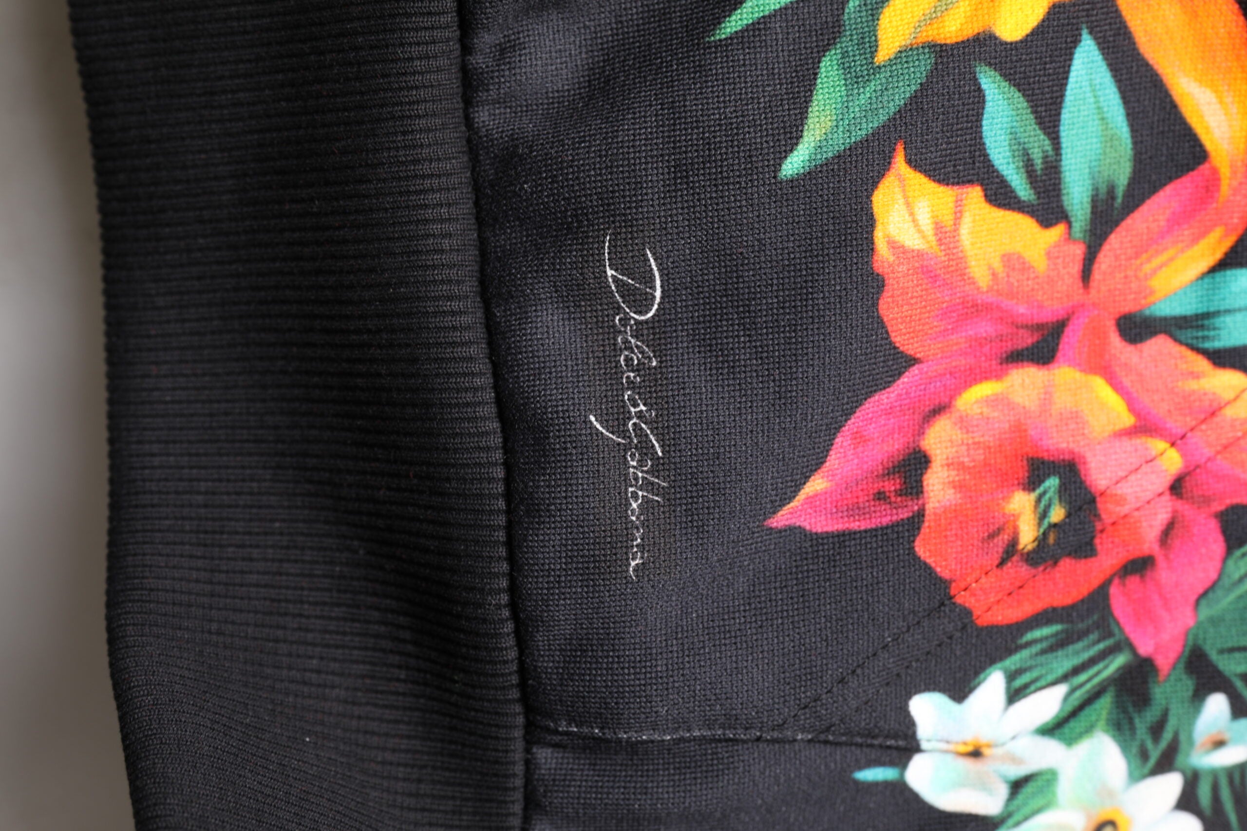 Dolce & Gabbana Multicolor Print Hooded Sweatshirt Pullover-6
