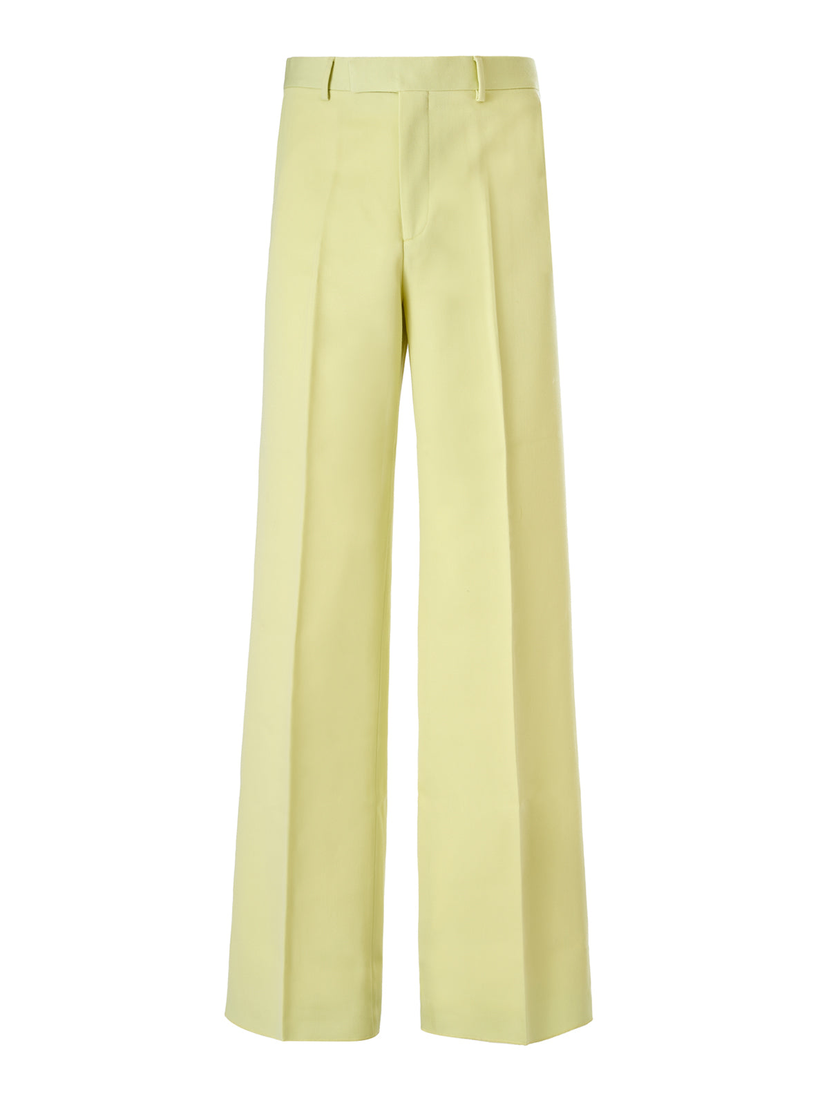 Gucci Lime Yellow Polyester Pants-1