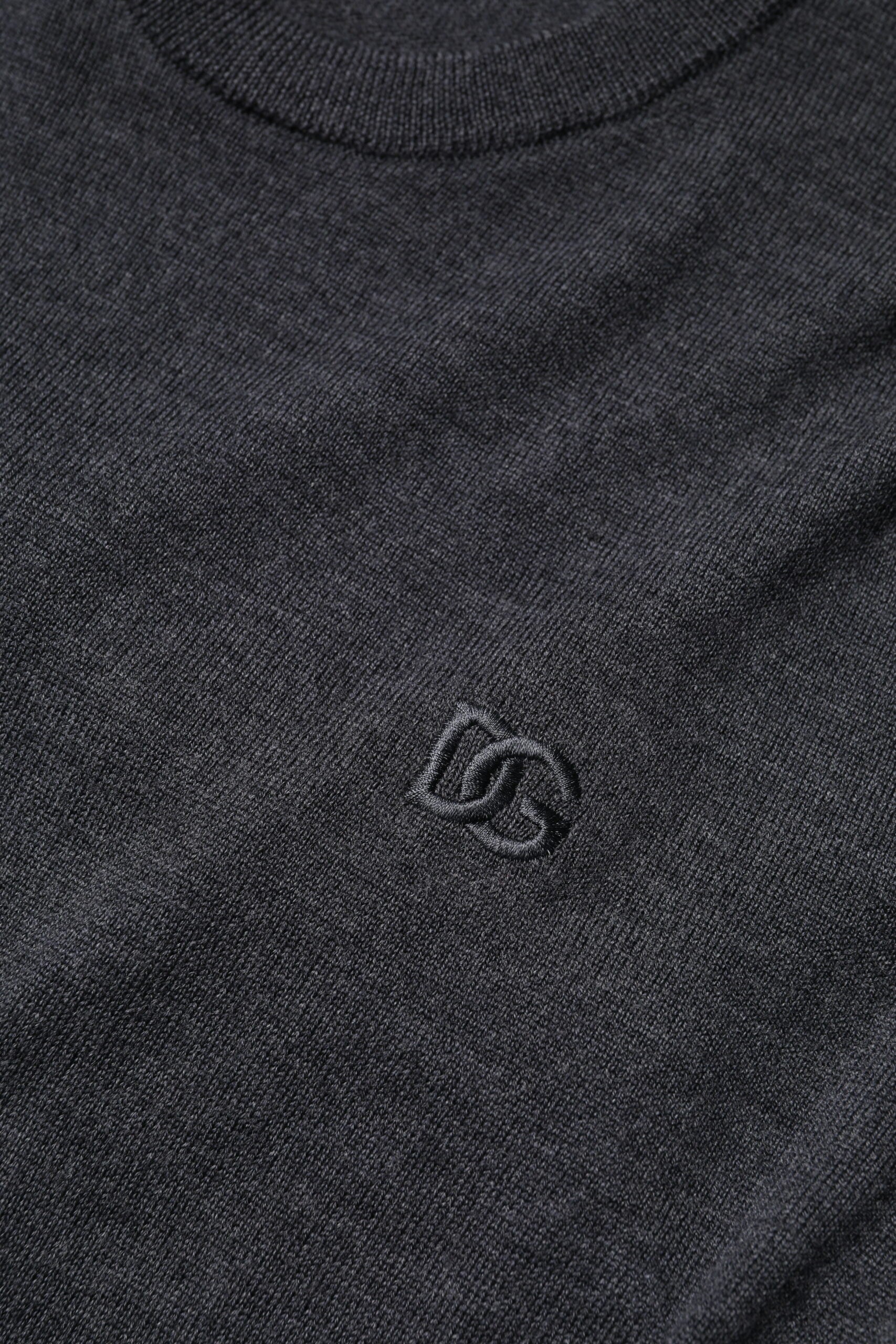 Dolce & Gabbana Grey Wool Logo Knit Sweater for Men-5