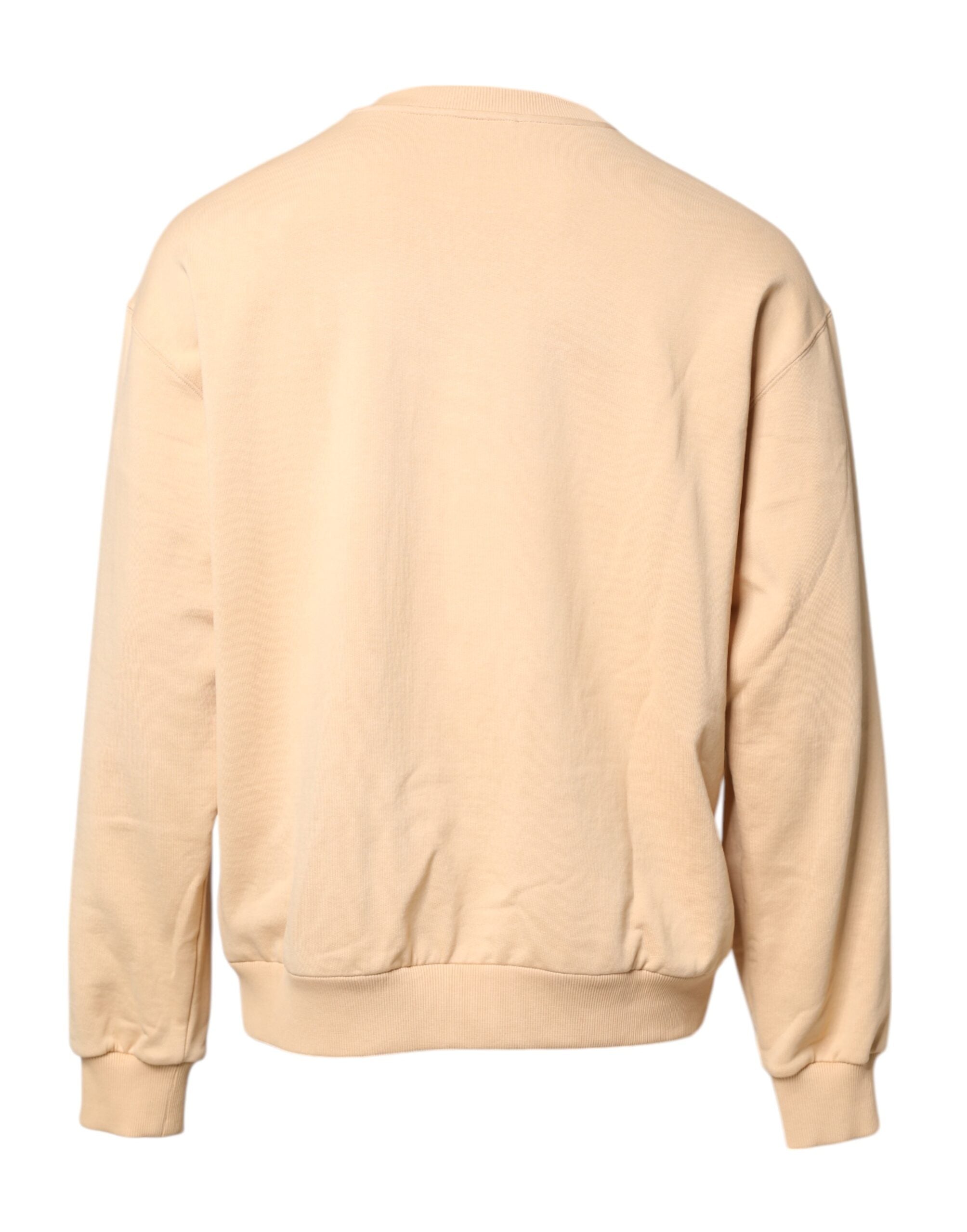 Dolce & Gabbana Beige Cherry Print Rundhalsausschnitt Pullover-4