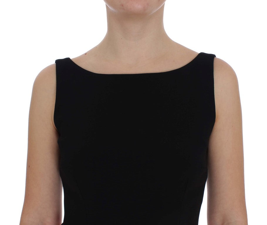 Dolce & Gabbana Rosa geblümtes langes Maxikleid mit Etui-5