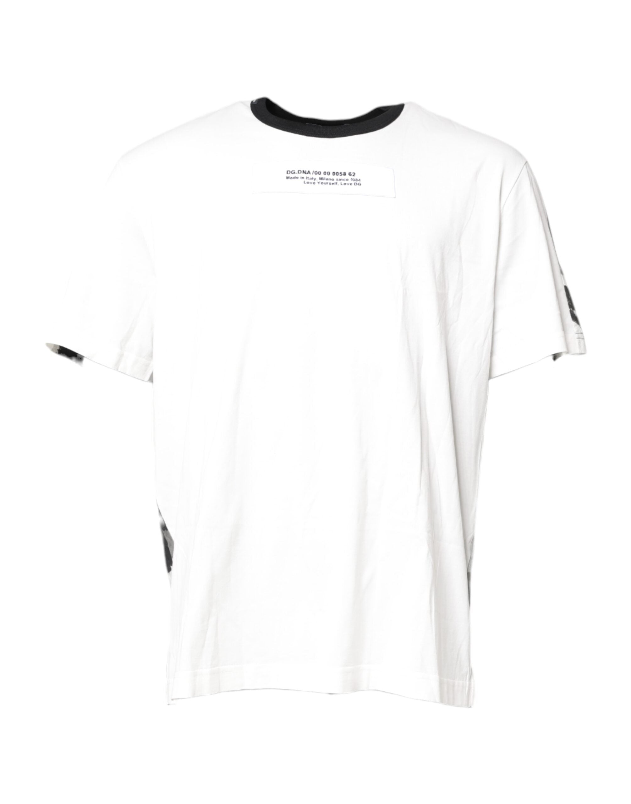 Dolce & Gabbana Multicolor Camouflage T-Shirt with Round Neck-2