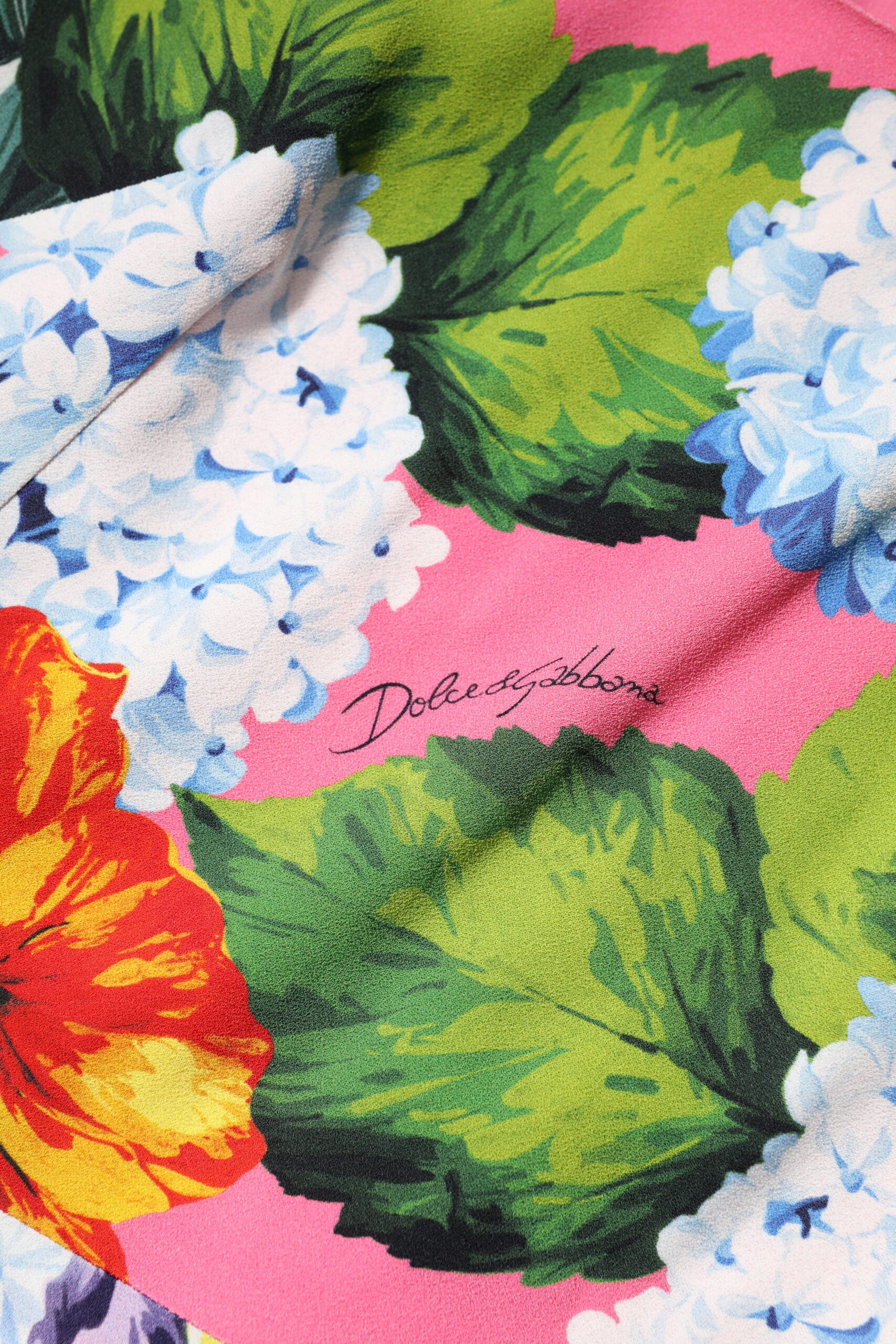 Dolce & Gabbana Multicolor Floral Ärmelloses Etuikleid-8