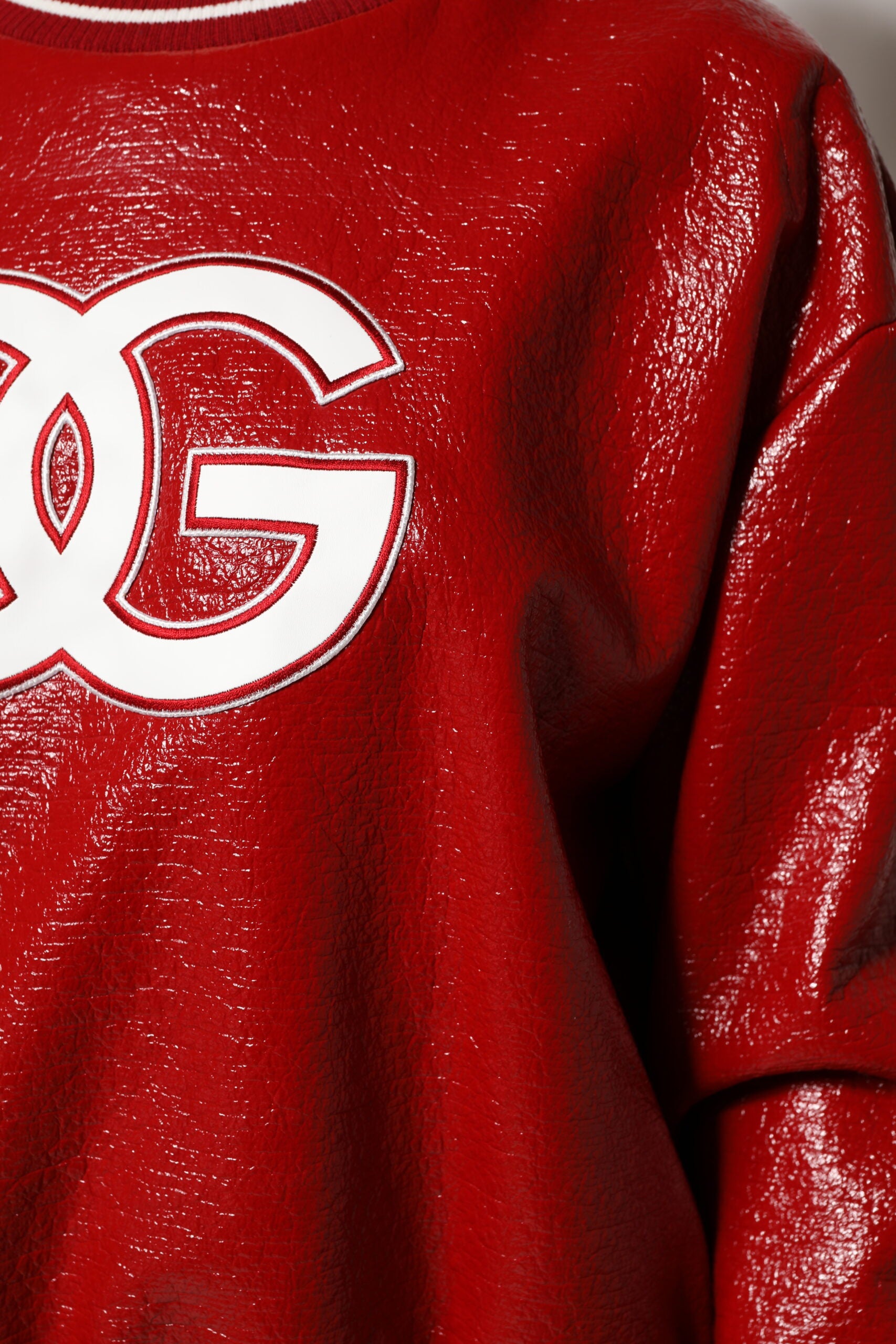 Dolce & Gabbana Roter Pullover mit DGLogo-Stickerei aus Wolle-6