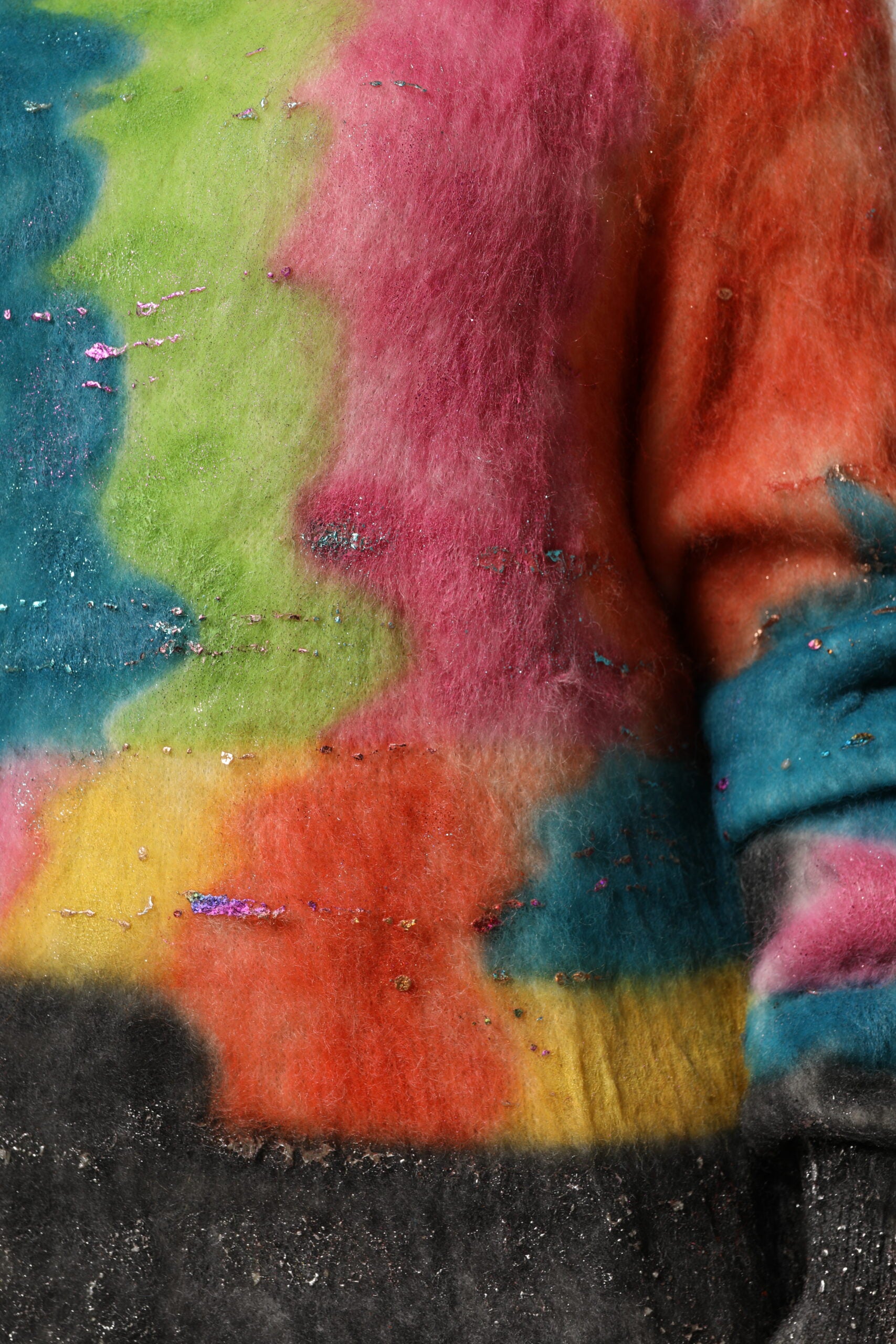Dolce & Gabbana Multicolor Mohair Turtleneck Sweater-6