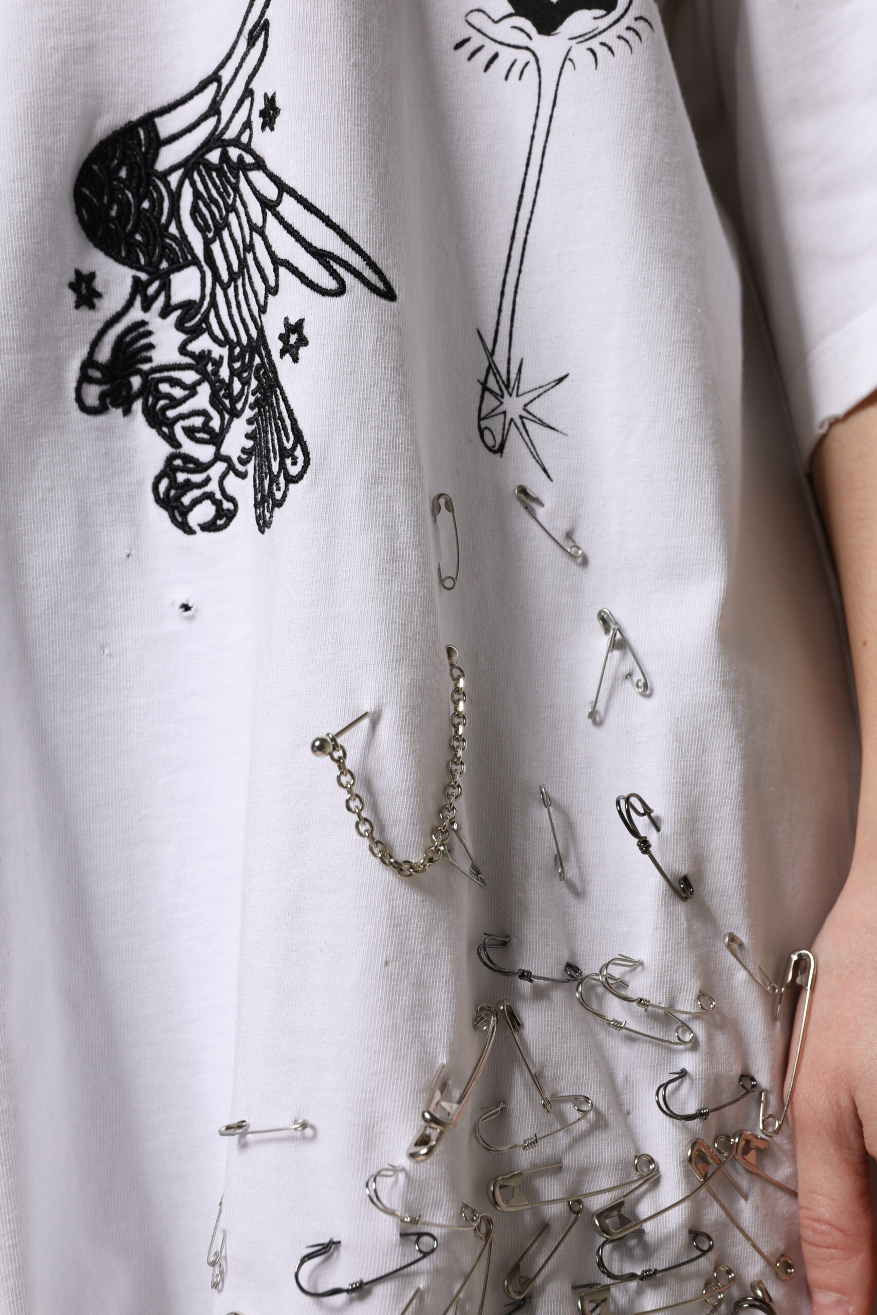Dolce & Gabbana Bedrucktes T-Shirt aus weißer Baumwolle DG BLESSED-7