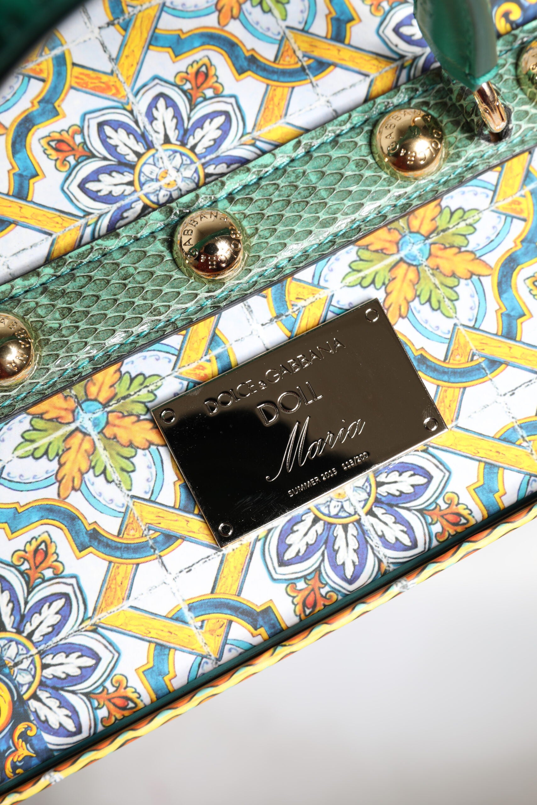 Dolce & Gabbana Schwarzes Kleid MARIA Porzellan Fashion Show Leder Sizilien Puppen-5