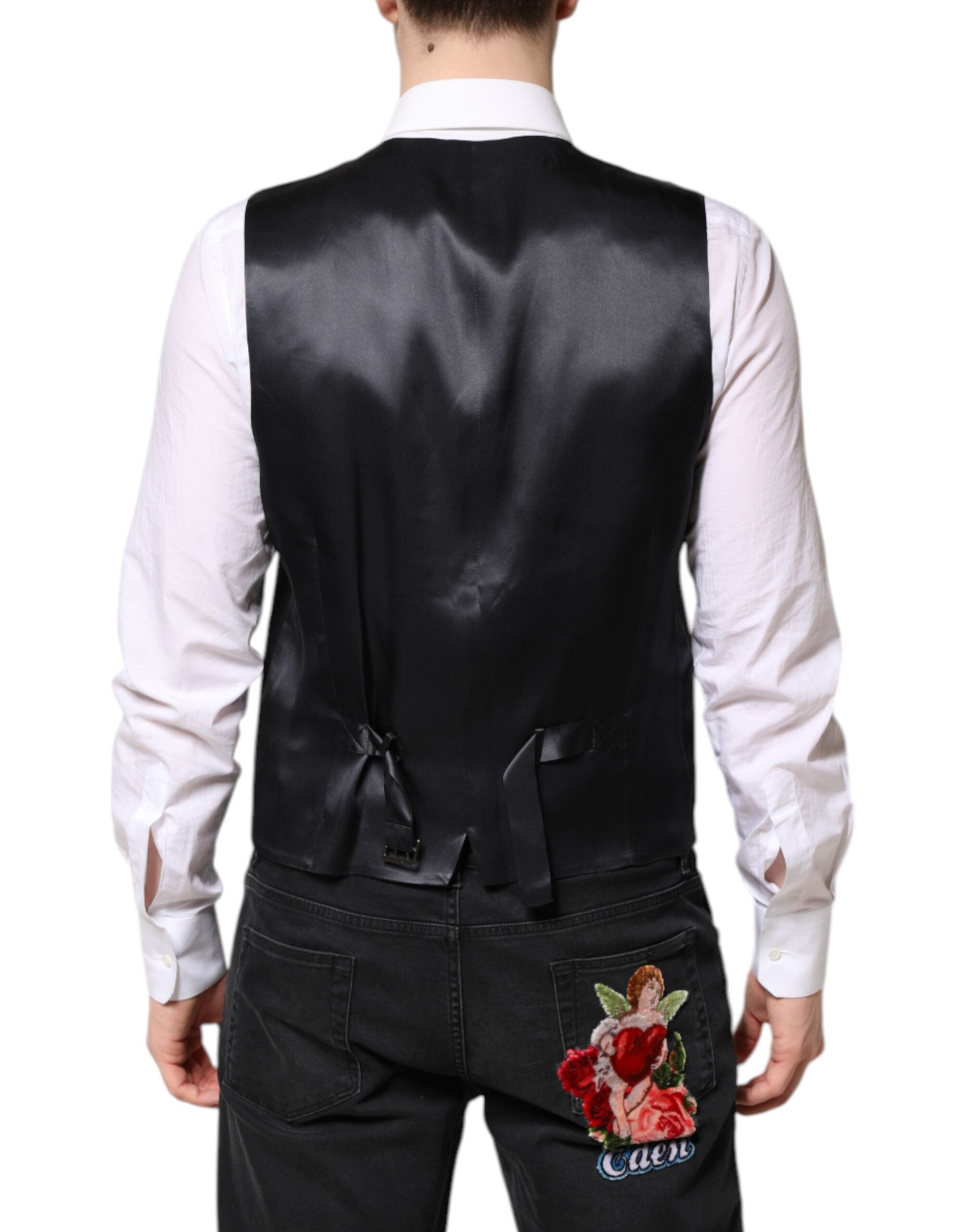 Dolce & Gabbana Dunkelblauer MARTINI Wollanzug 2 Stück Jacke-7