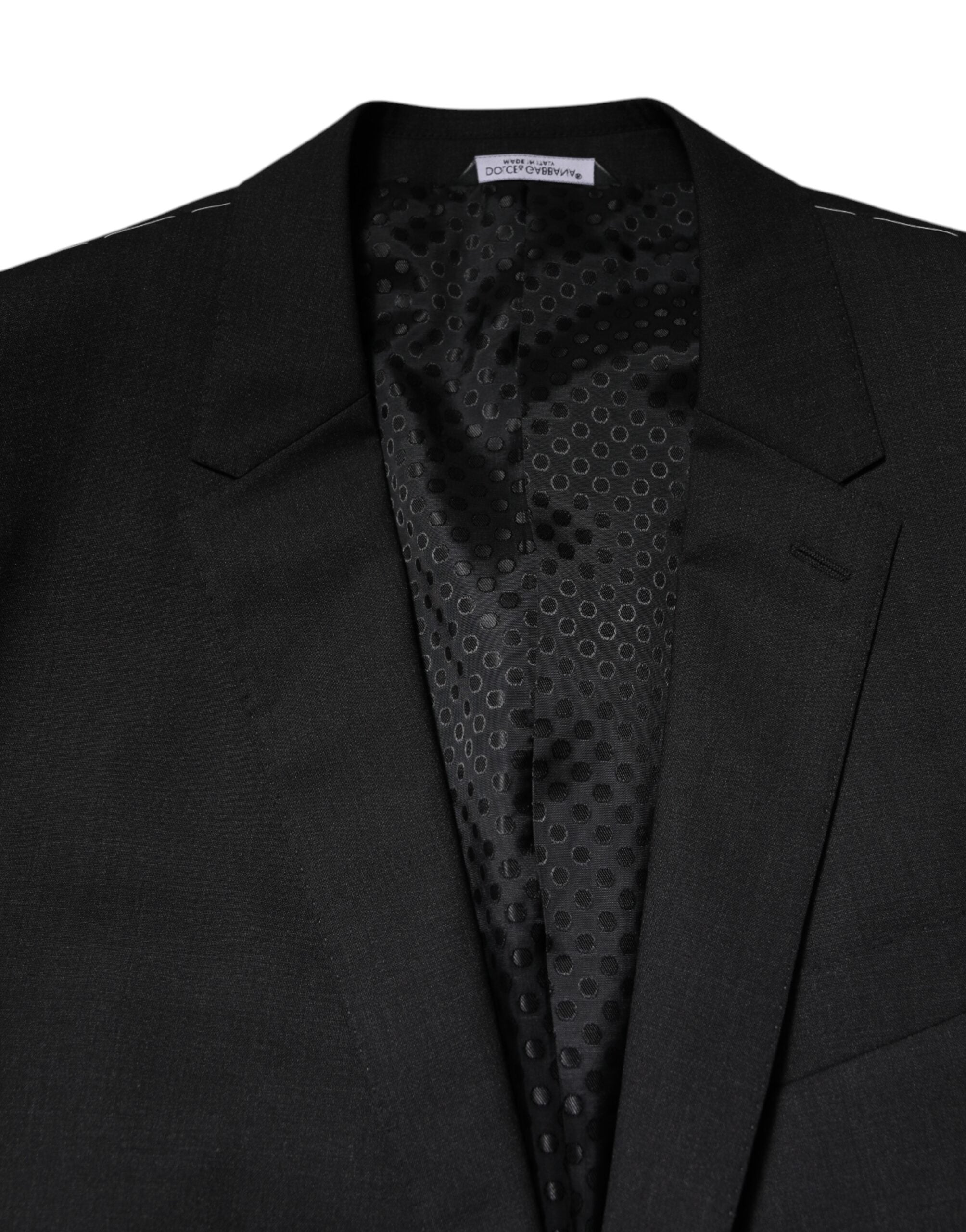 Dolce & Gabbana Dark Grey MARTINI Single-Breasted Jacket-5